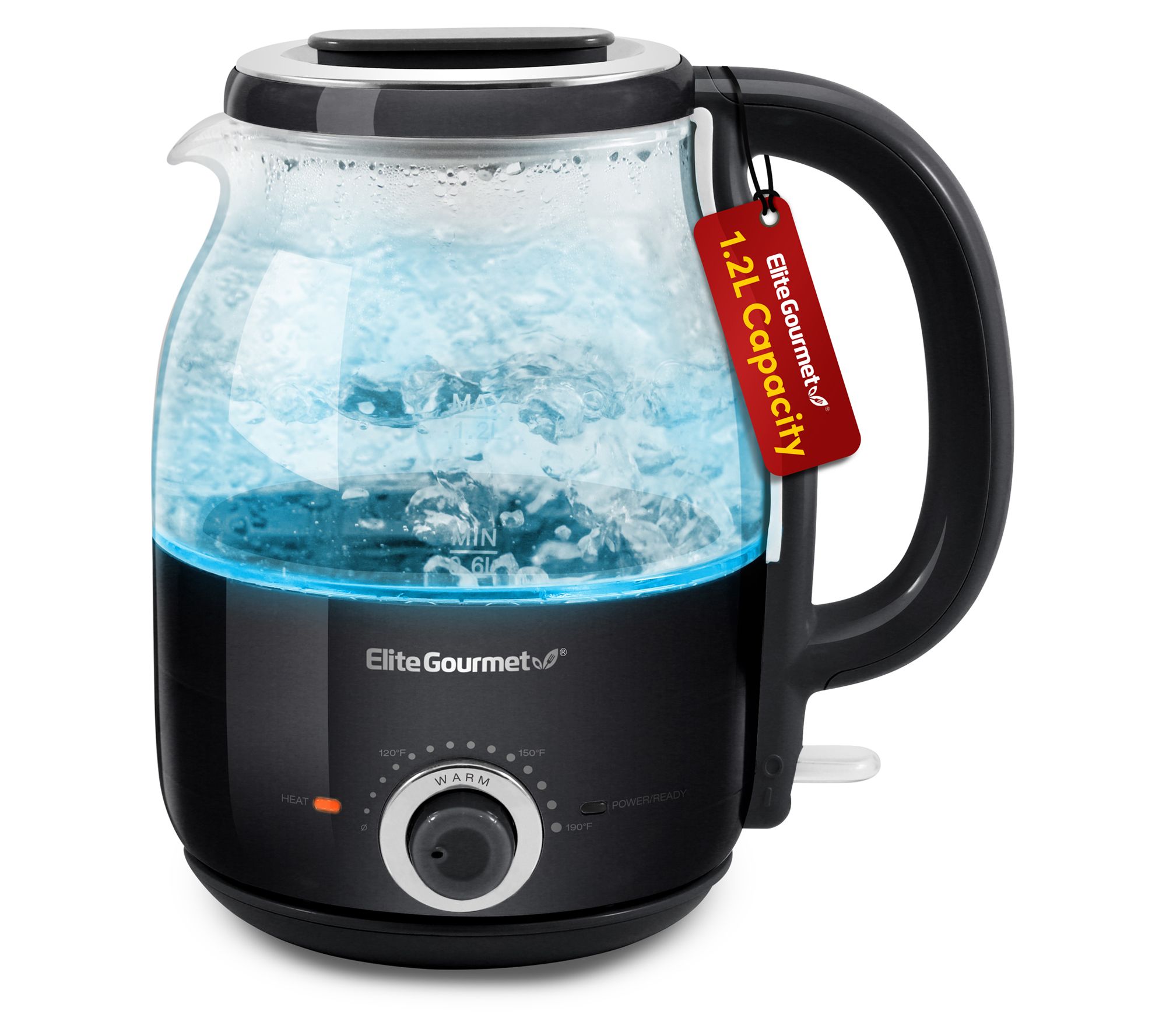 1.7L Electric Kettle 1200W Digital Electric Glass Kettle with