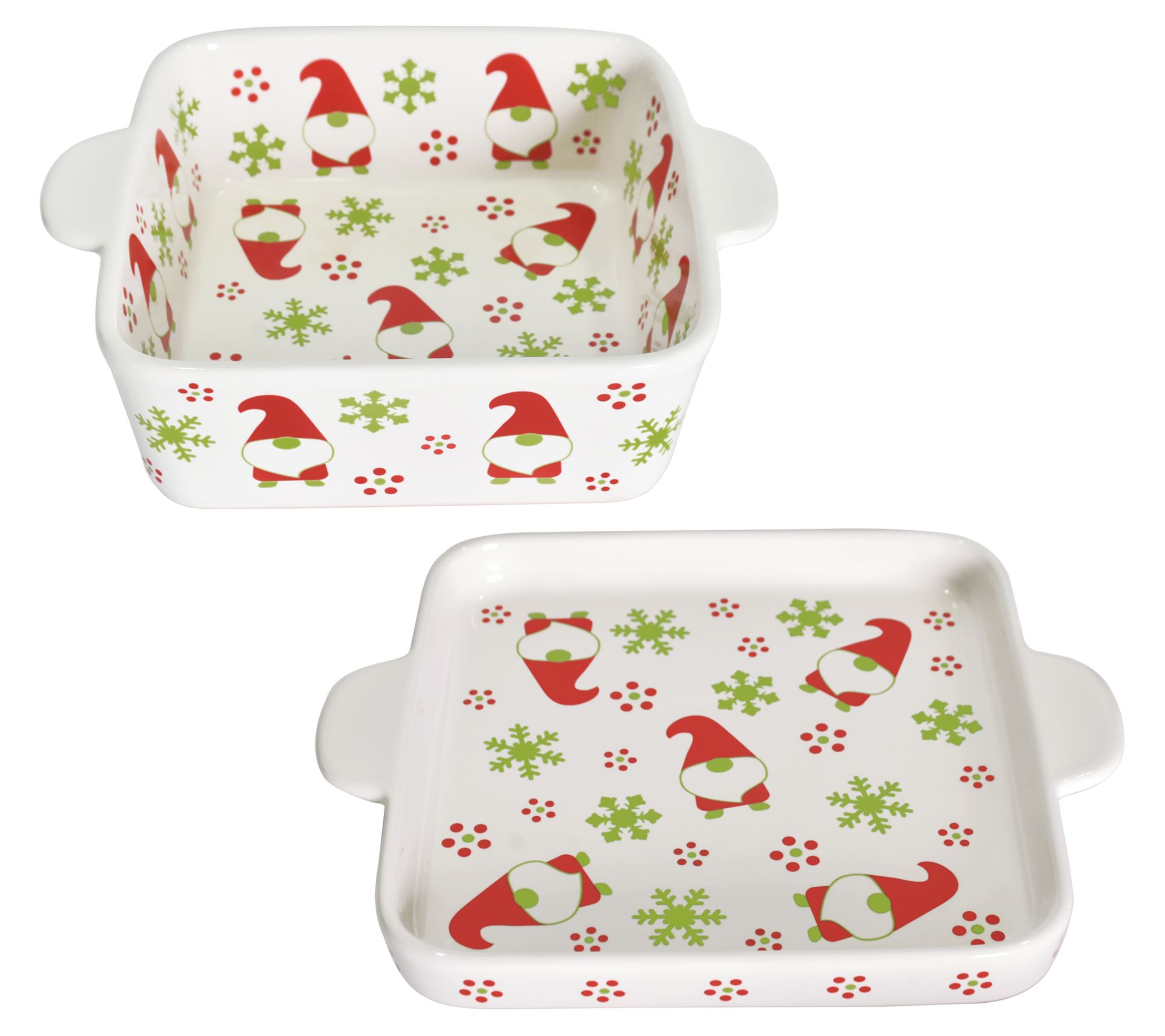 Temp-tations 2-Piece Seasonal Square Baker Set