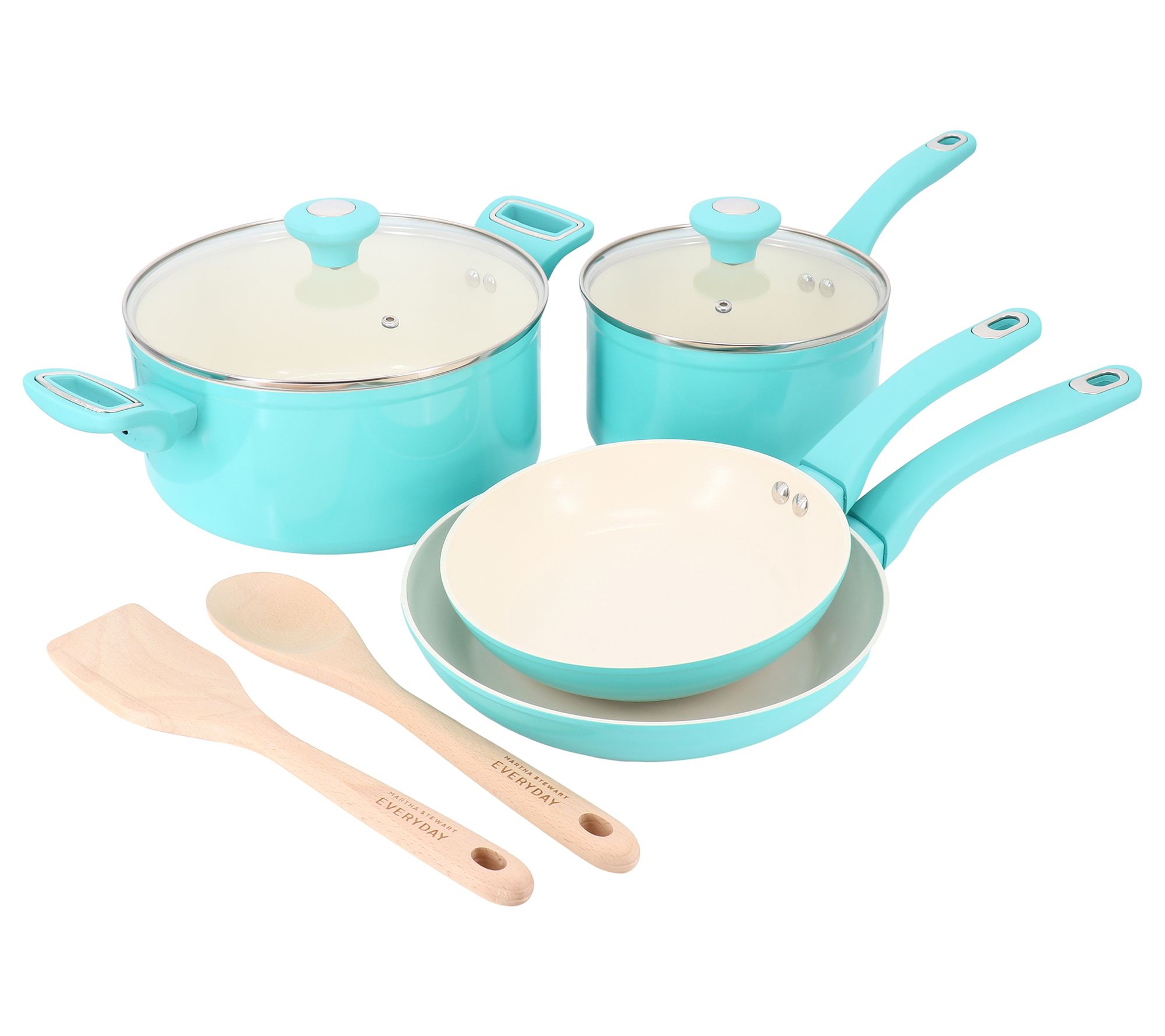 Martha Stewart Everyday Rexford 8 Pc Cookware Set