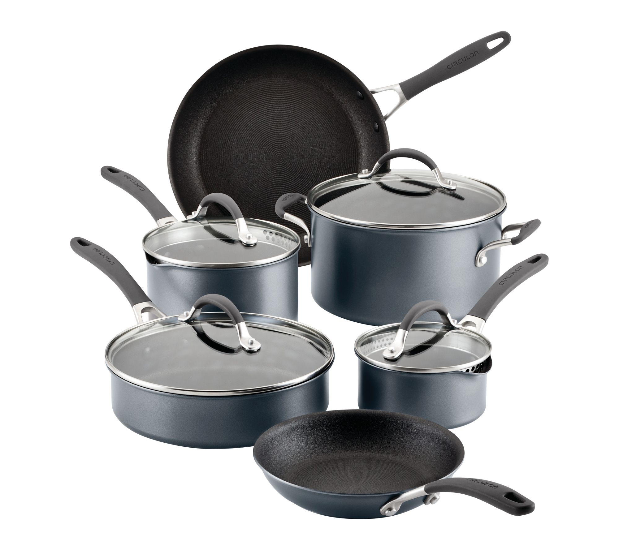 A1 Series Nonstick Induction Pots and Pans 10 Pc. Cookware Set
