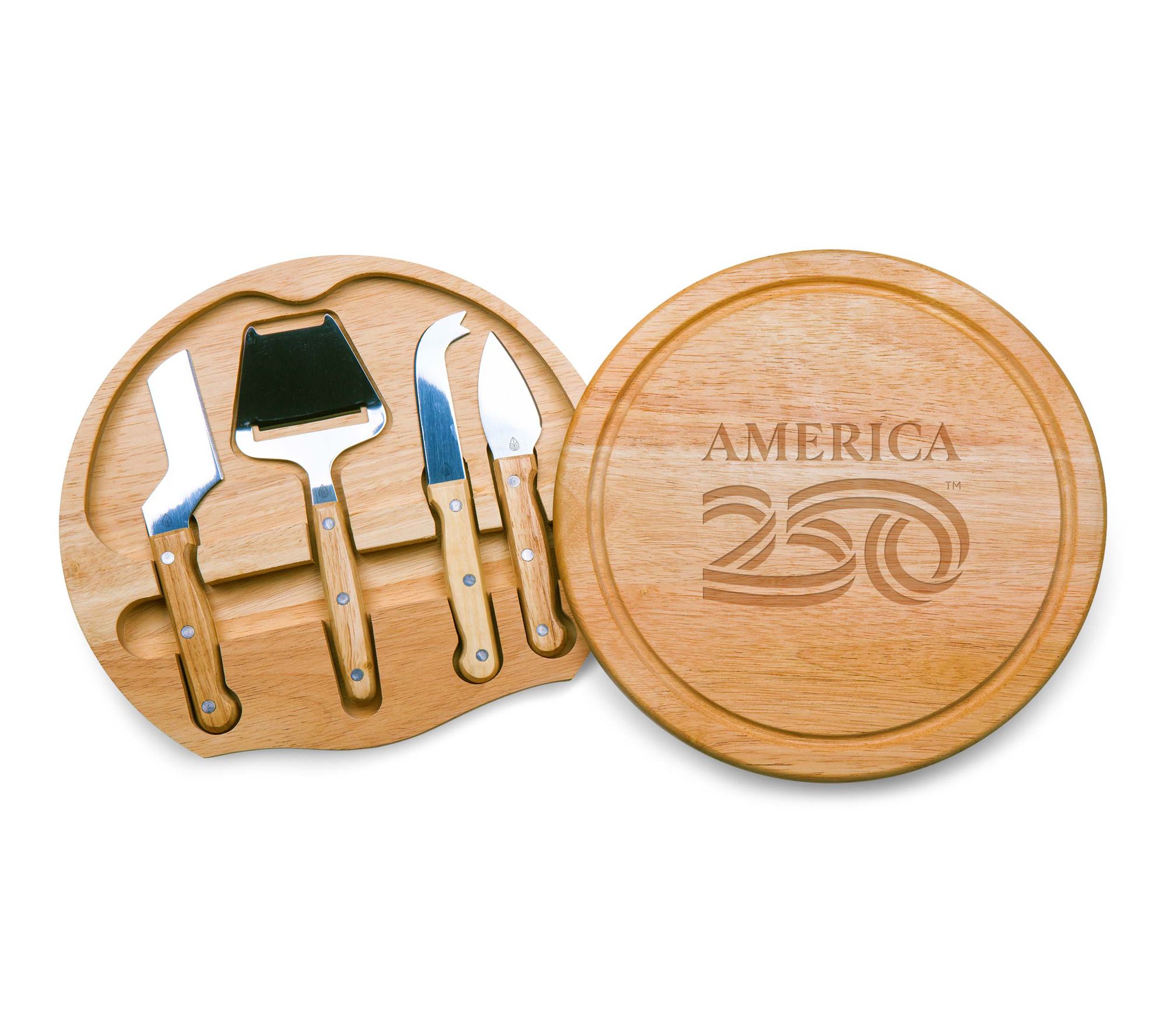 Picnic Time America250 Cheese Cutting Board & Tools Set