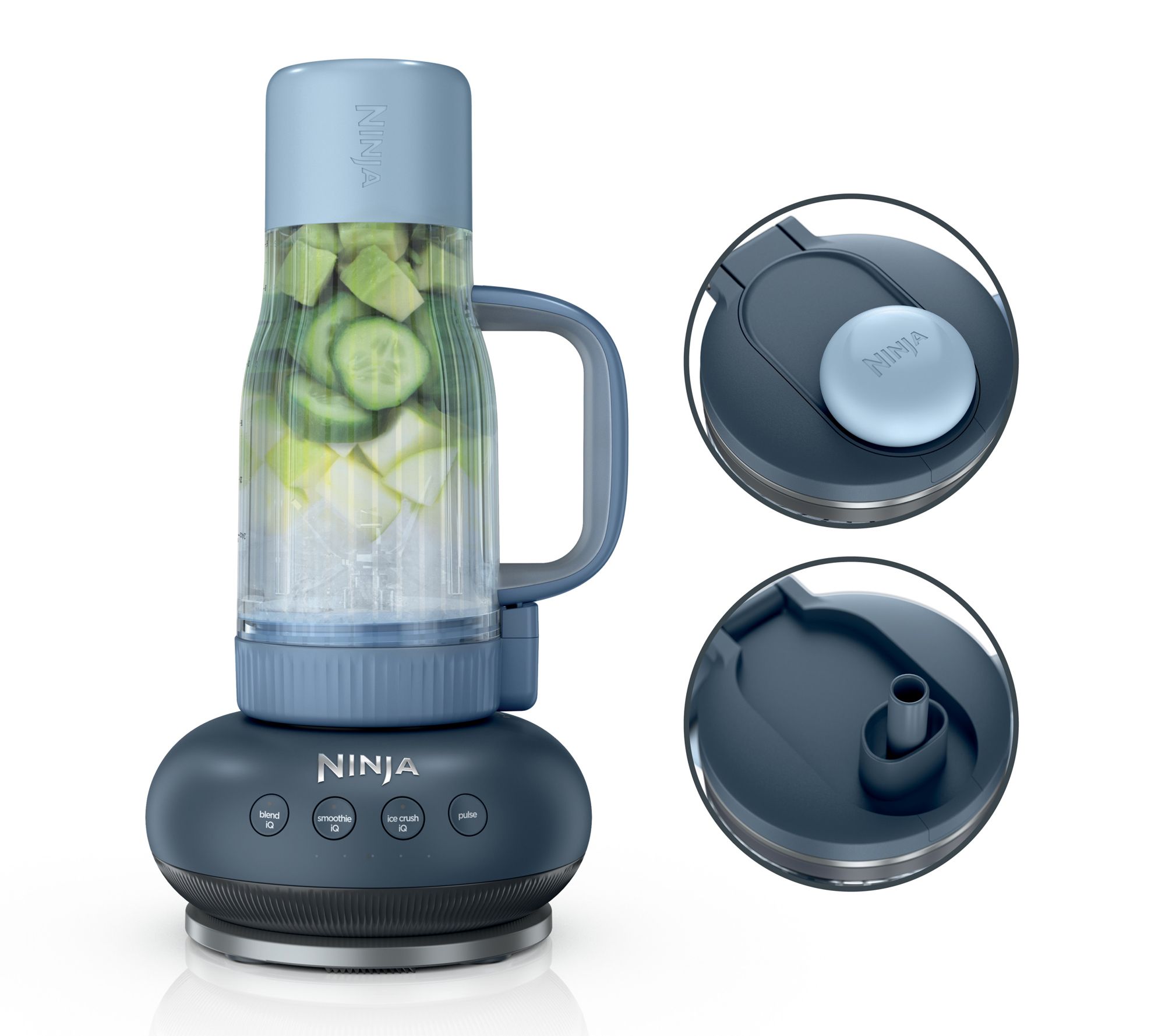Ninja BlendBoss Tumbler Blender 26-oz w/ LidSpout & Straw