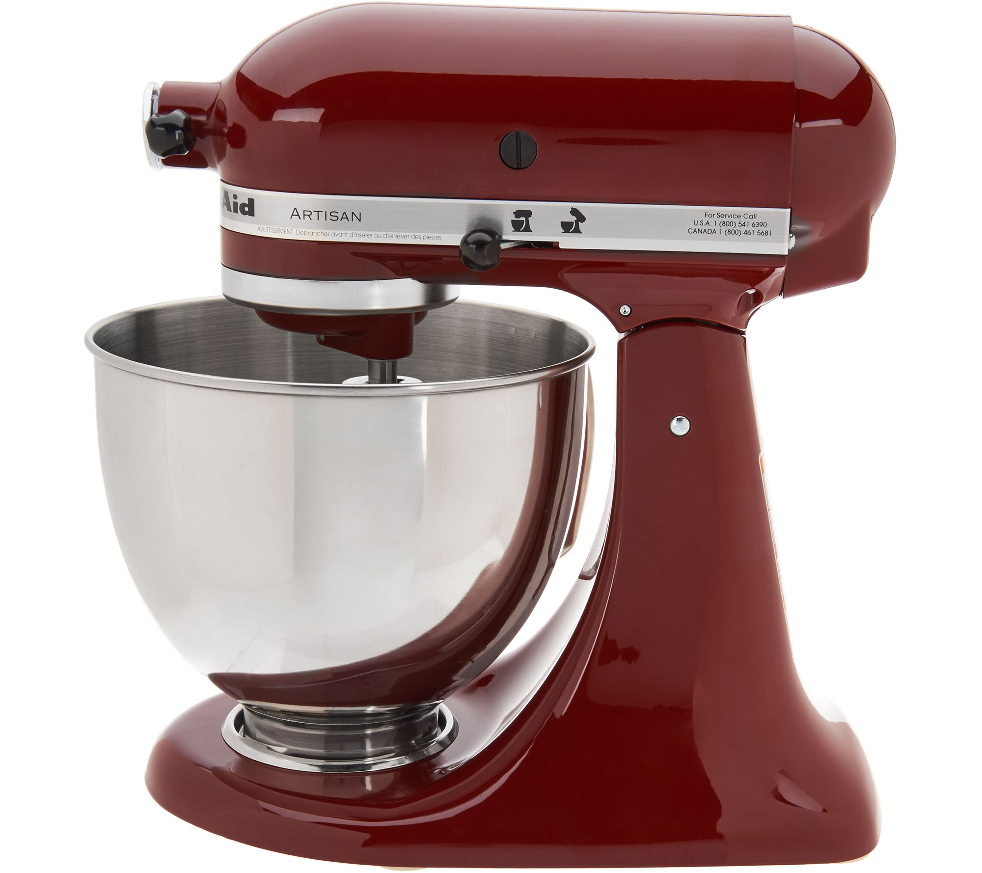KitchenAid 5qt 325W Tilt Head Stand Mixer with Flex Edge