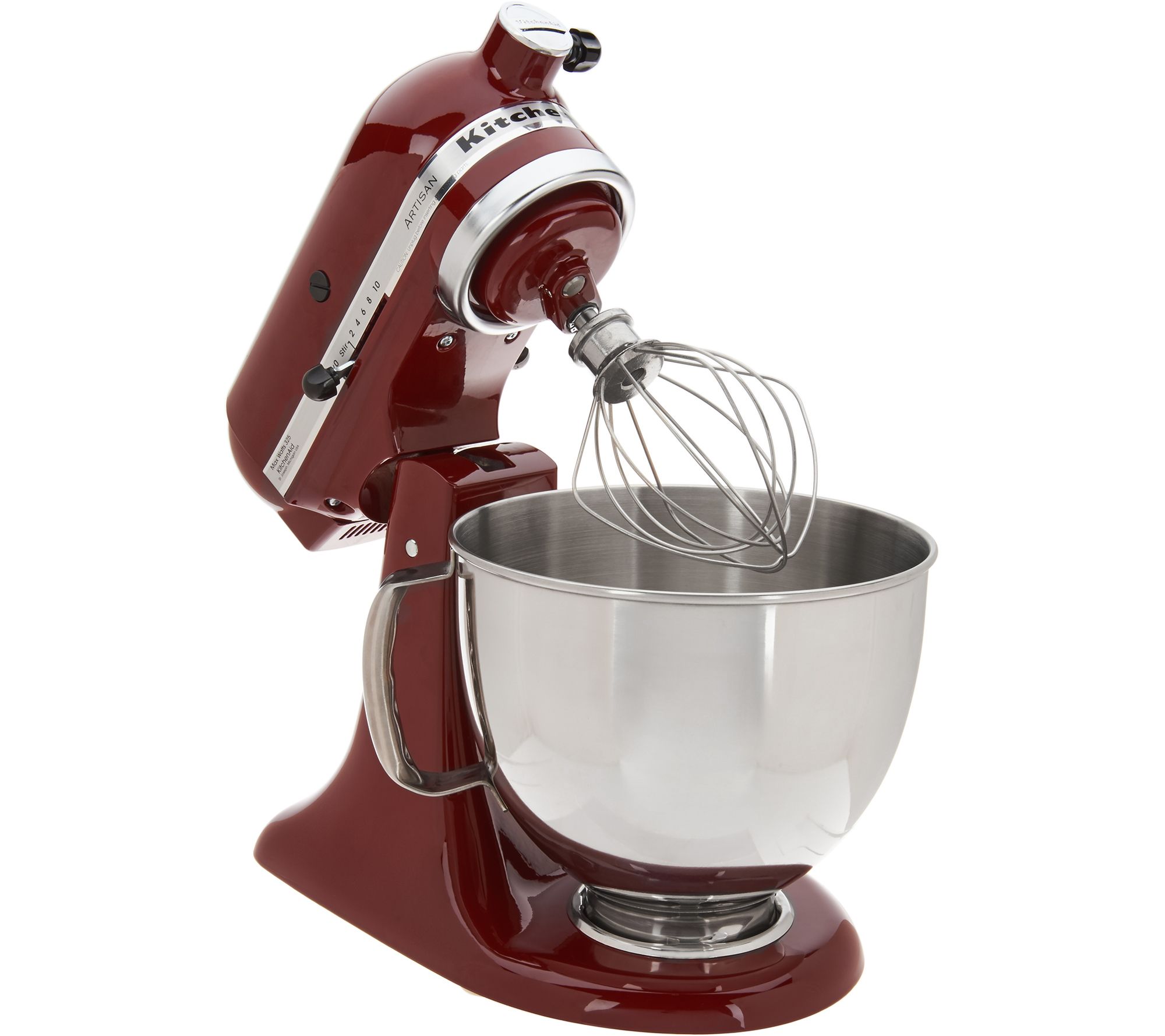 KitchenAid 5-qt 325W Tilt Head Stand Mixer with Flex Edge - QVC.com