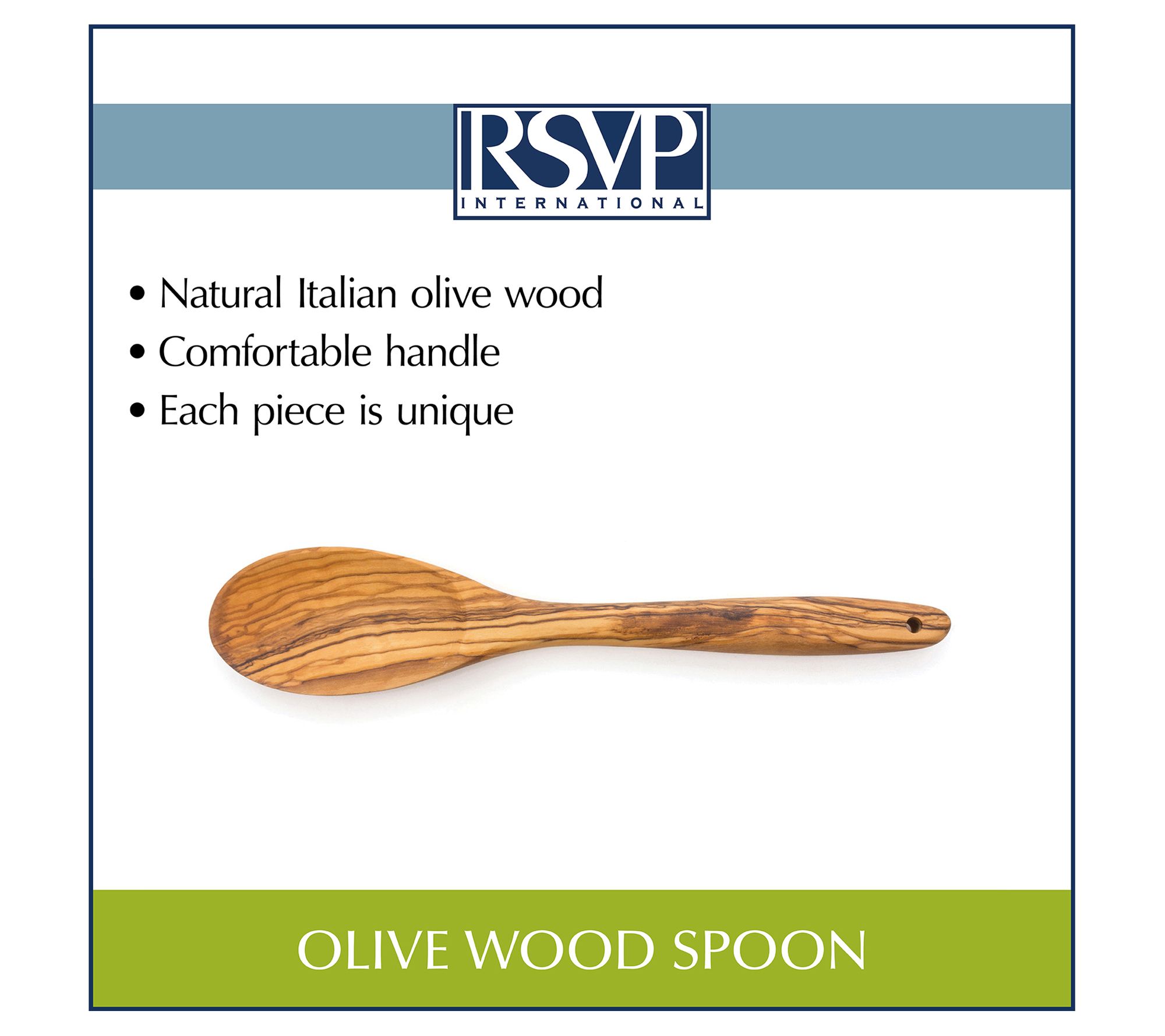 Oster Acacia Wood Slotted Spoon Cooking Utensil ,Brown