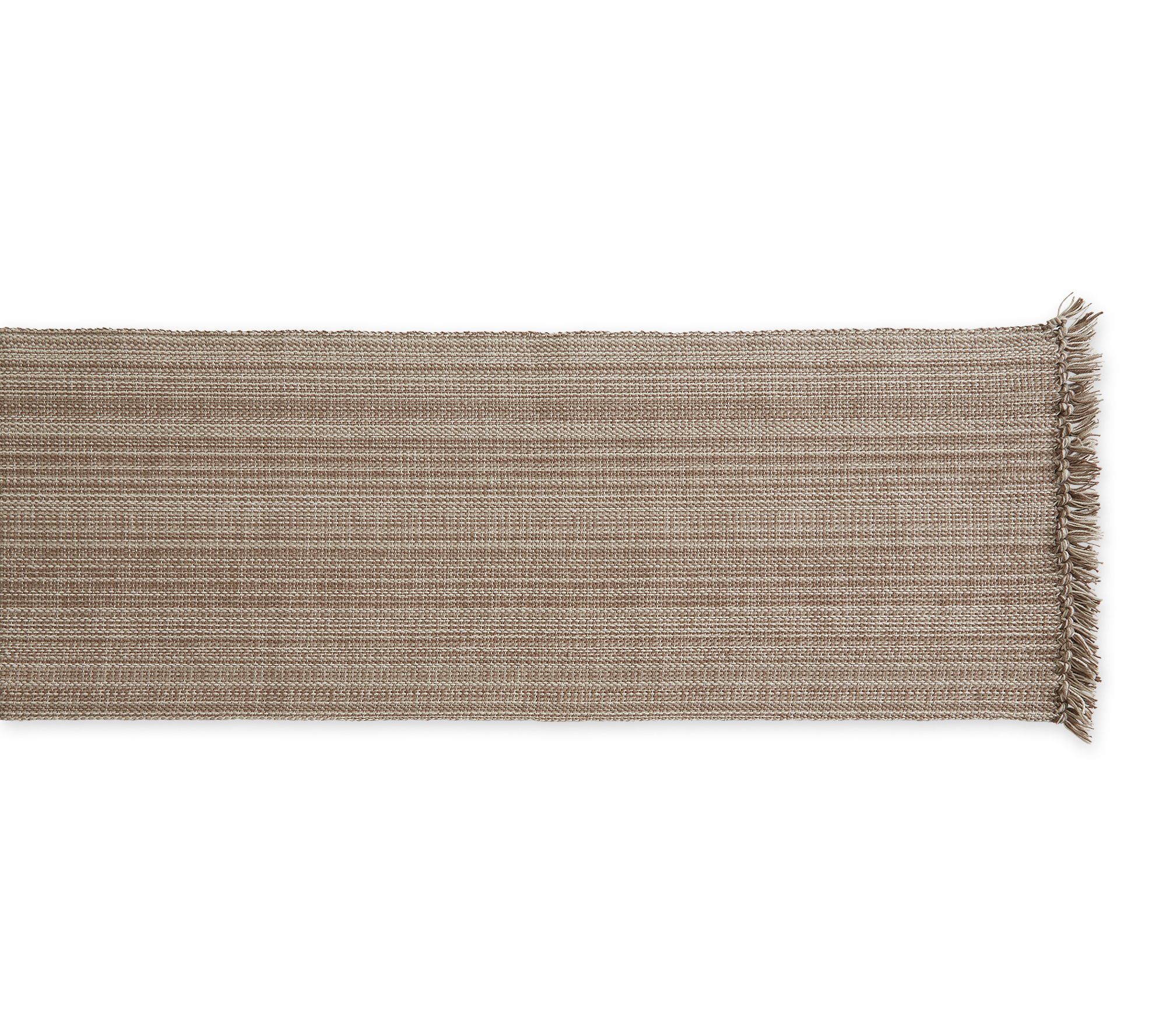 Design Imports 13" x 72" Variegated Fringe Table Runner