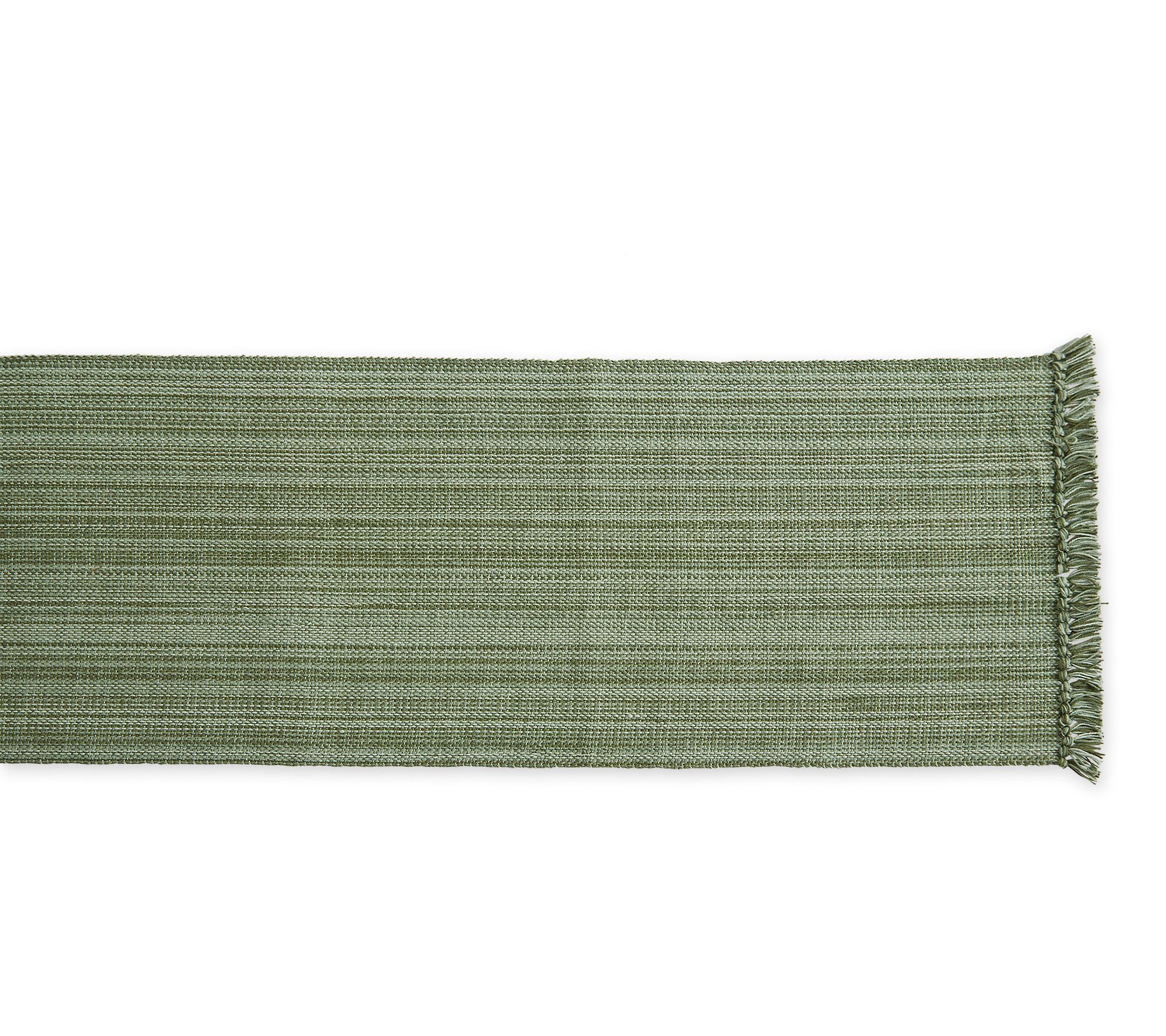 Design Imports 13" x 72" Variegated Fringe Table Runner