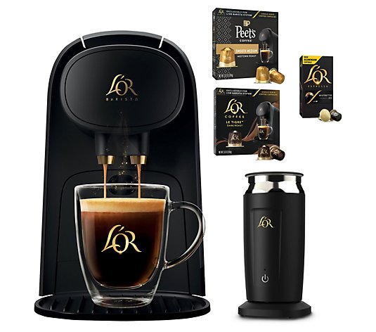 L'OR Barista Coffee & Espresso System + Frother 