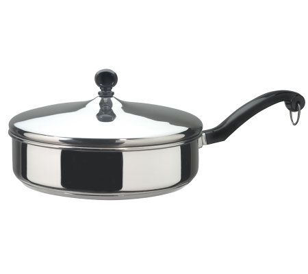 Farberware Classic Series Stainless Steel 1-Quart Covered Saucepan