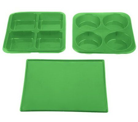 Technique 10-pc. Silicone Collapsible Bake & Carry Bakeware Set 