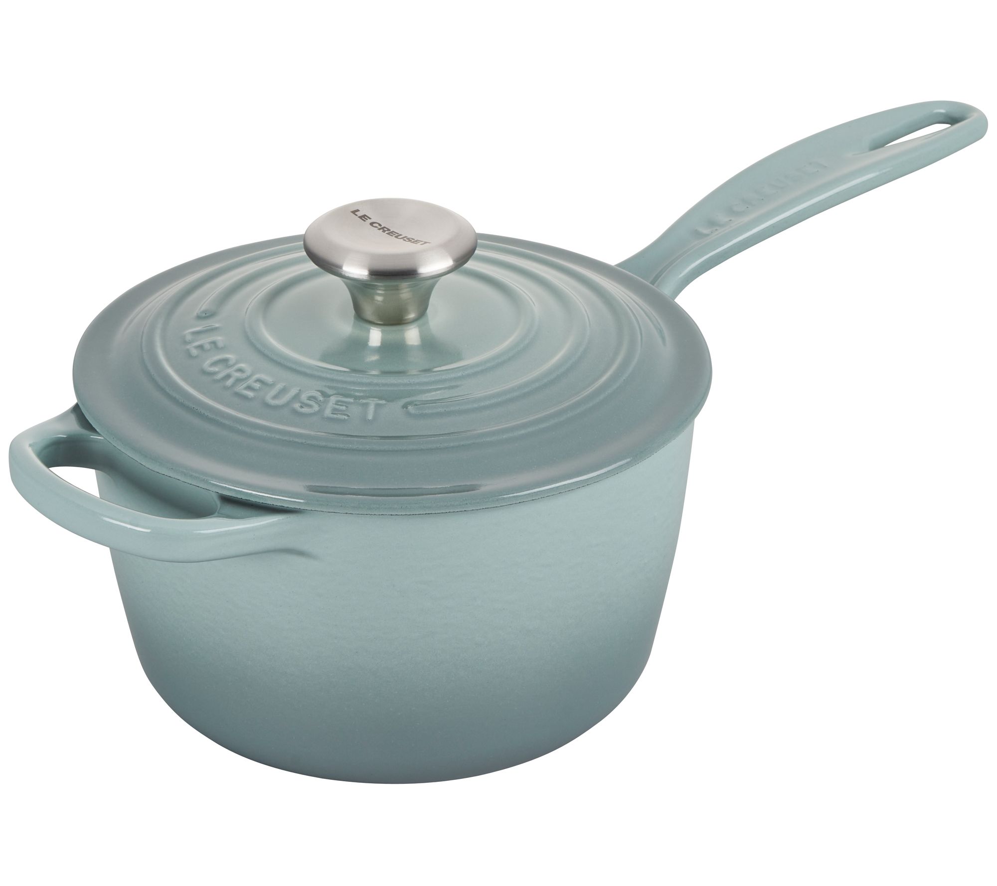 Le Creuset Signature 1.75-qt Iron Handle Saucepan