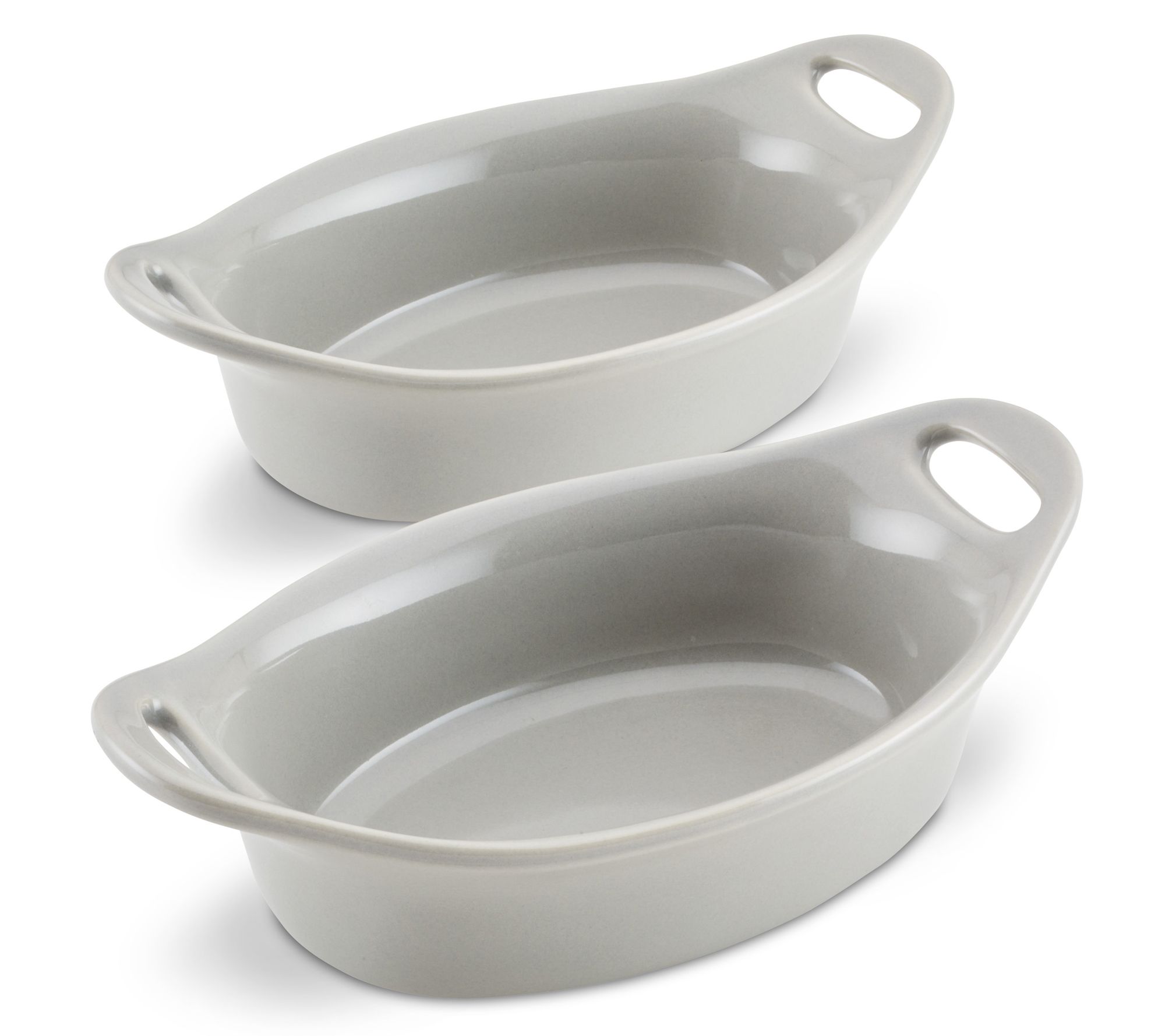 Rachael Ray Solid Glazed Ceramics Au Gratin Set