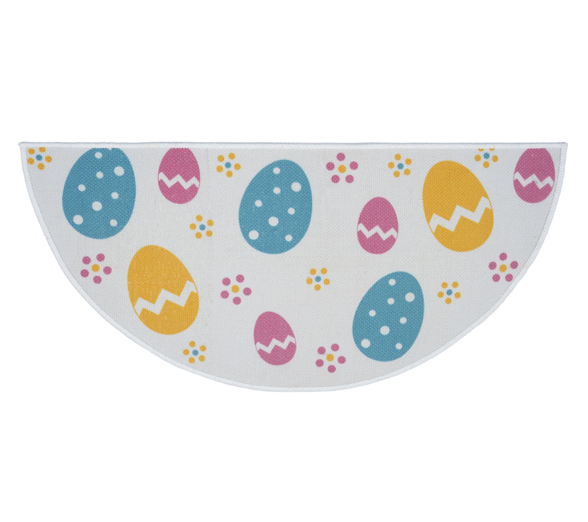 "As Is" Temp-tations 36" x 18" Half Round Kitchen Mat