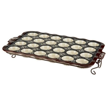 Save on Smart Living Mini Muffin Pan Non-Stick 24 Cup Order Online