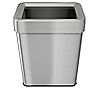 iTouchless 18-Gallon Rectangular Open-Top TrashCan, 1 of 2