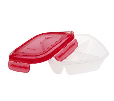 Lock & Lock Set of 4 Lunch Divider Plates - QVC.com