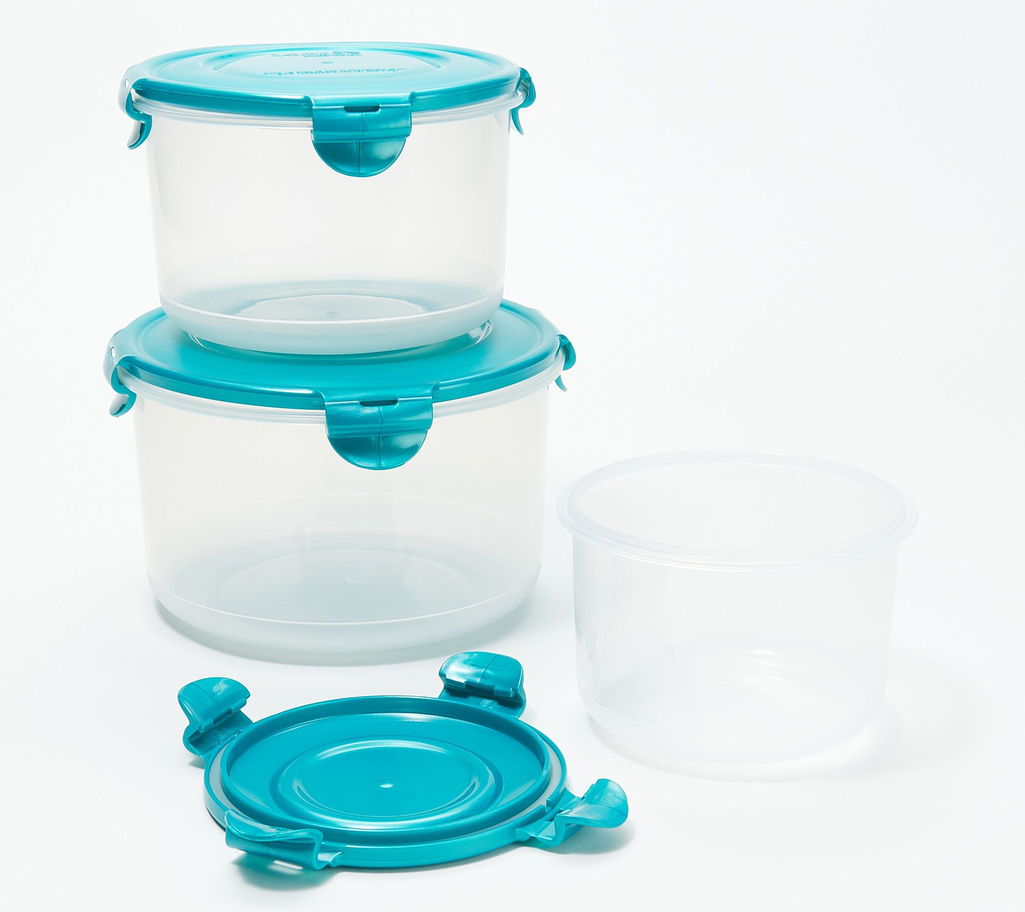 LocknLock 9-Pc Nestable Canister, Rectangle, & Zen Storage Set - QVC.com