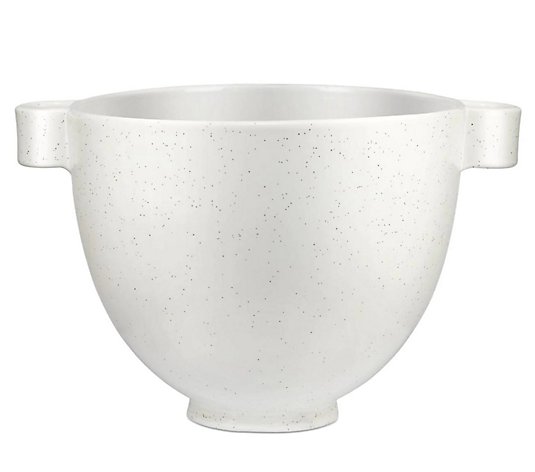KitchenAid 5-Quart Speckled Stone Ceramic Bowl 