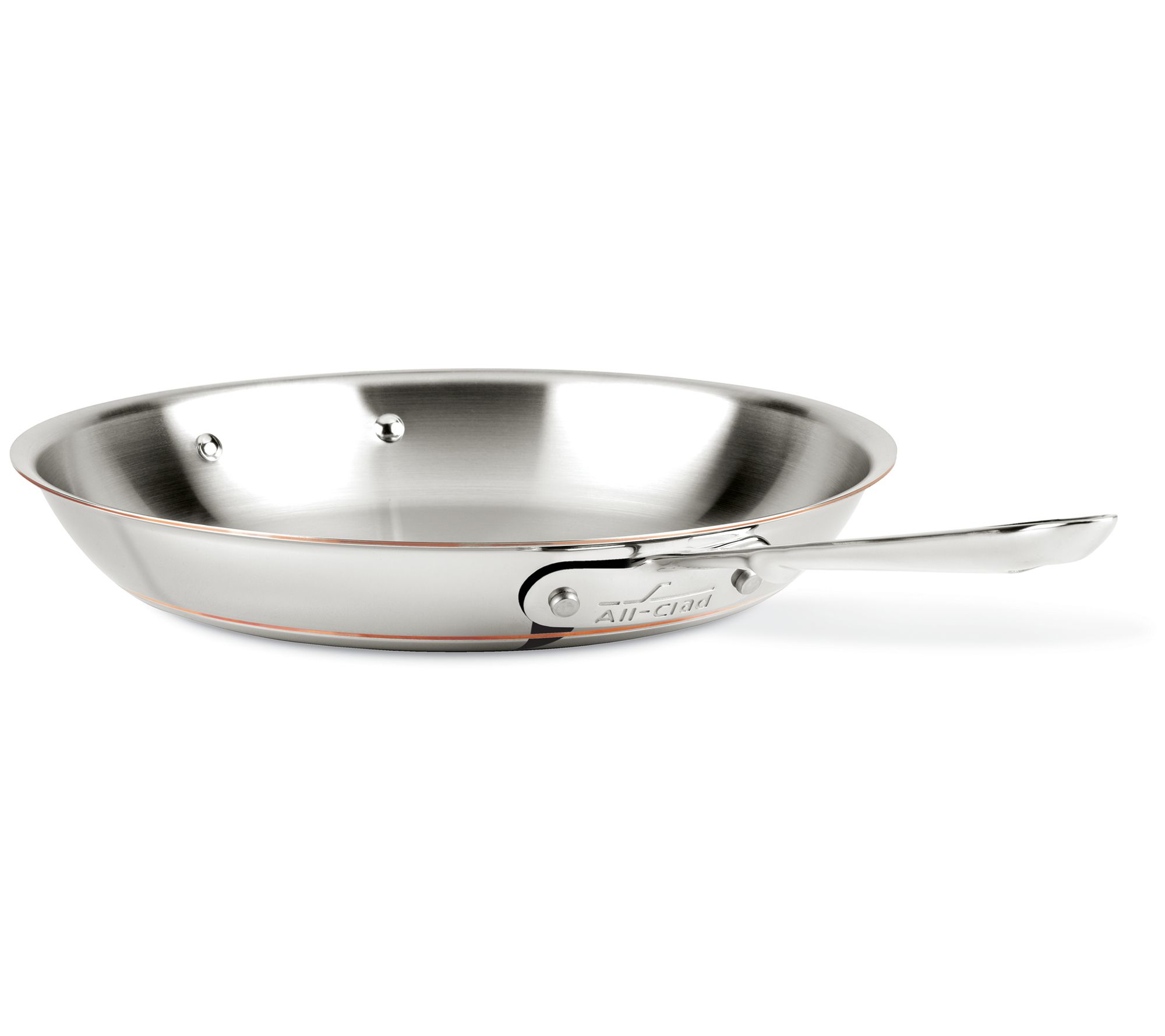 All-Clad Tri-Ply Stainless Steel 8 and 12 Fry Pan Set on QVC 