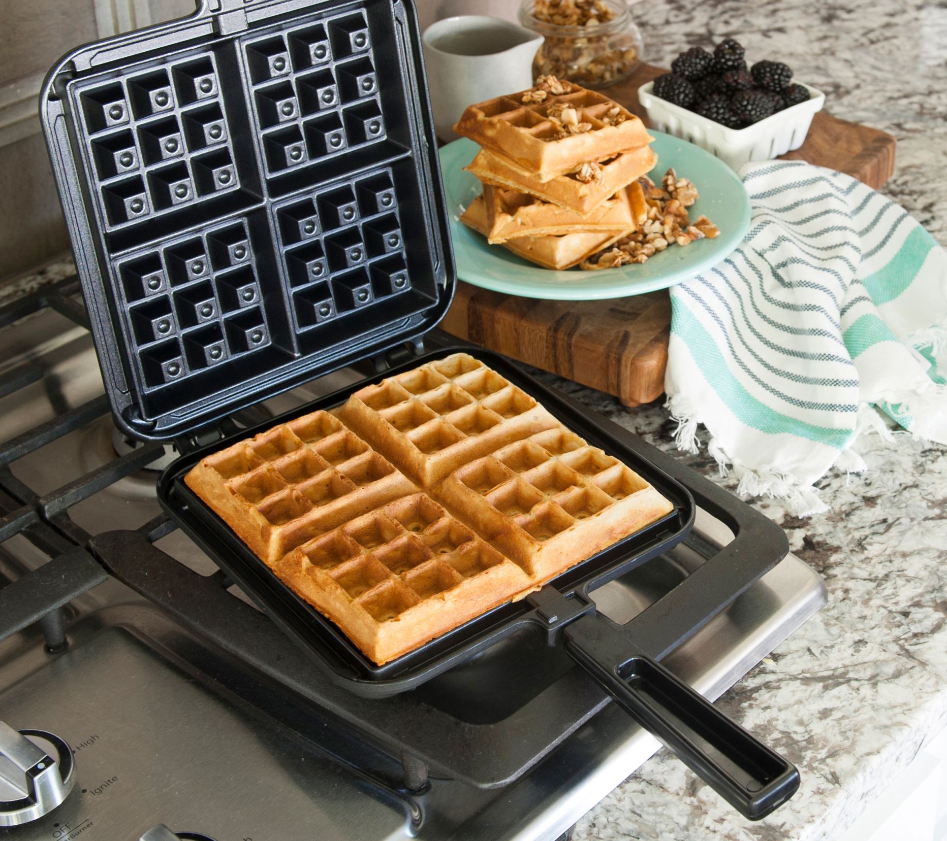  Nordic Ware Krumkake Iron, Silver: Electric Waffle Irons: Home  & Kitchen