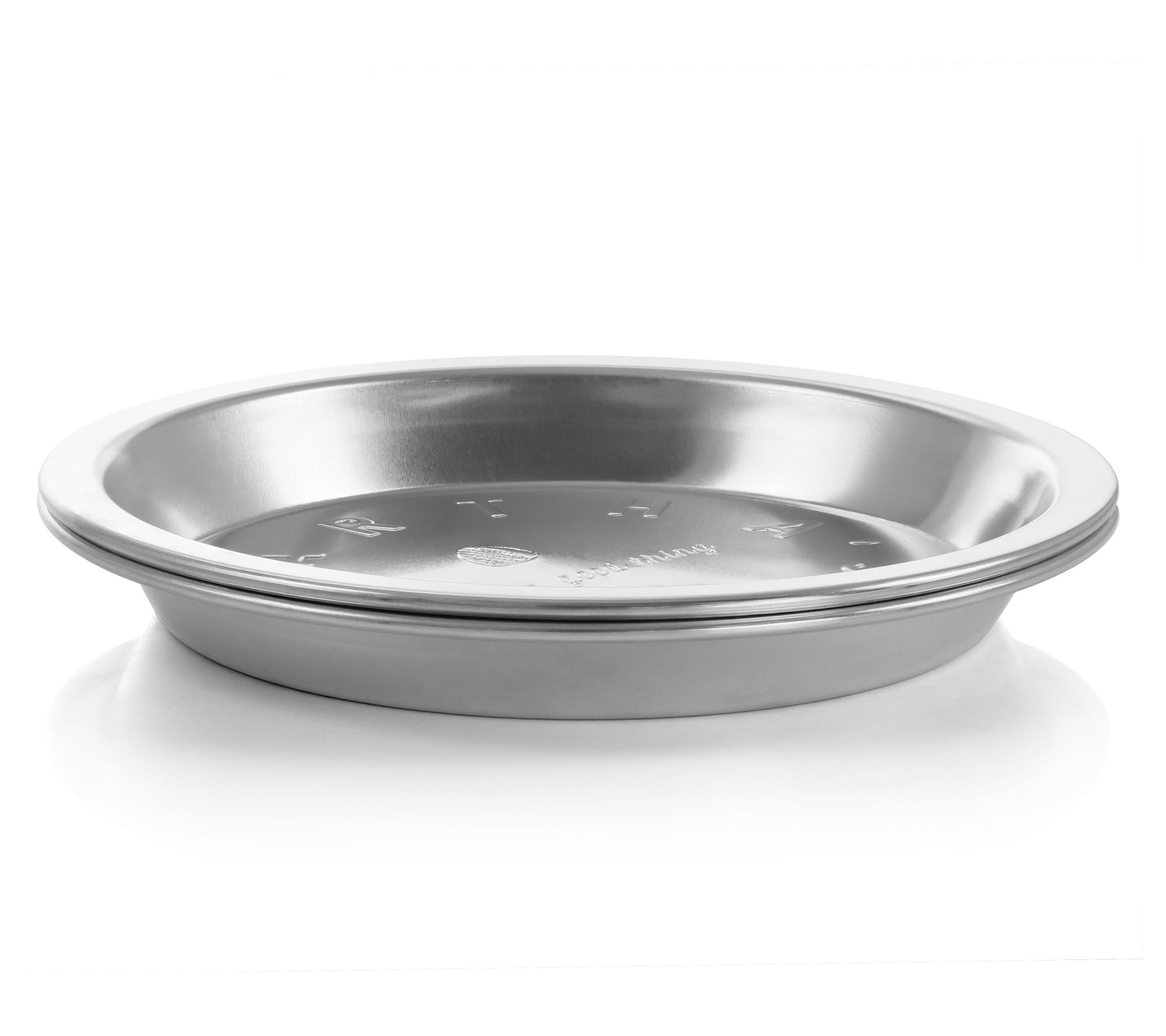 Martha Stewart 2 Piece Aluminum 9in Pie Pan Set