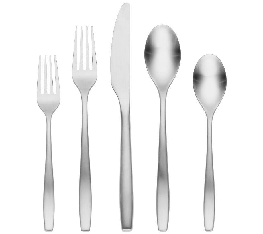 Cambridge Averie Satin 20-Piece Flatware Set