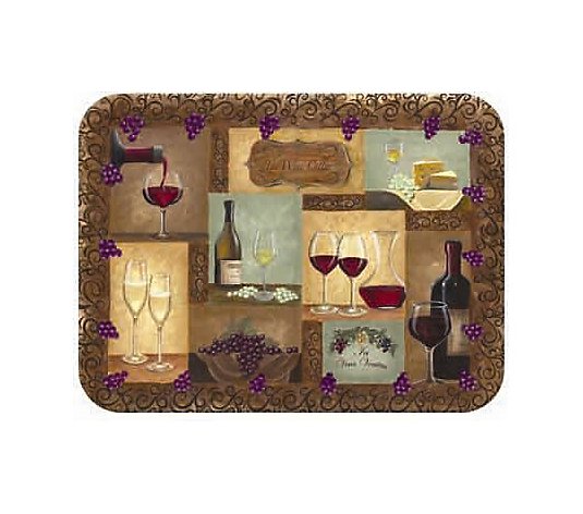 Tuftop "Wine Cellar" Tempered Glass Kitchen Board