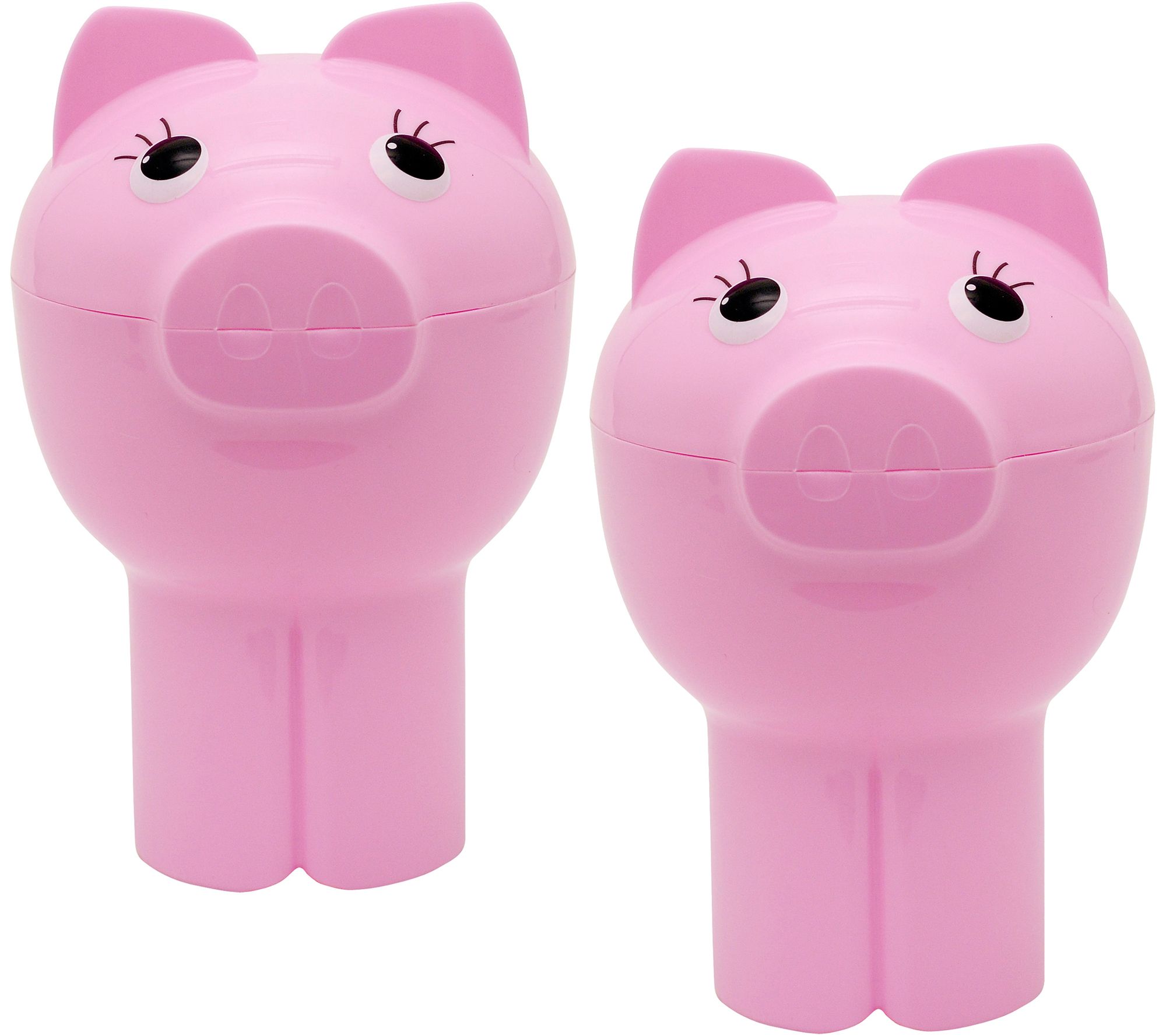 Gourmac Set of 2 Pig-Out Cupholder Bowls