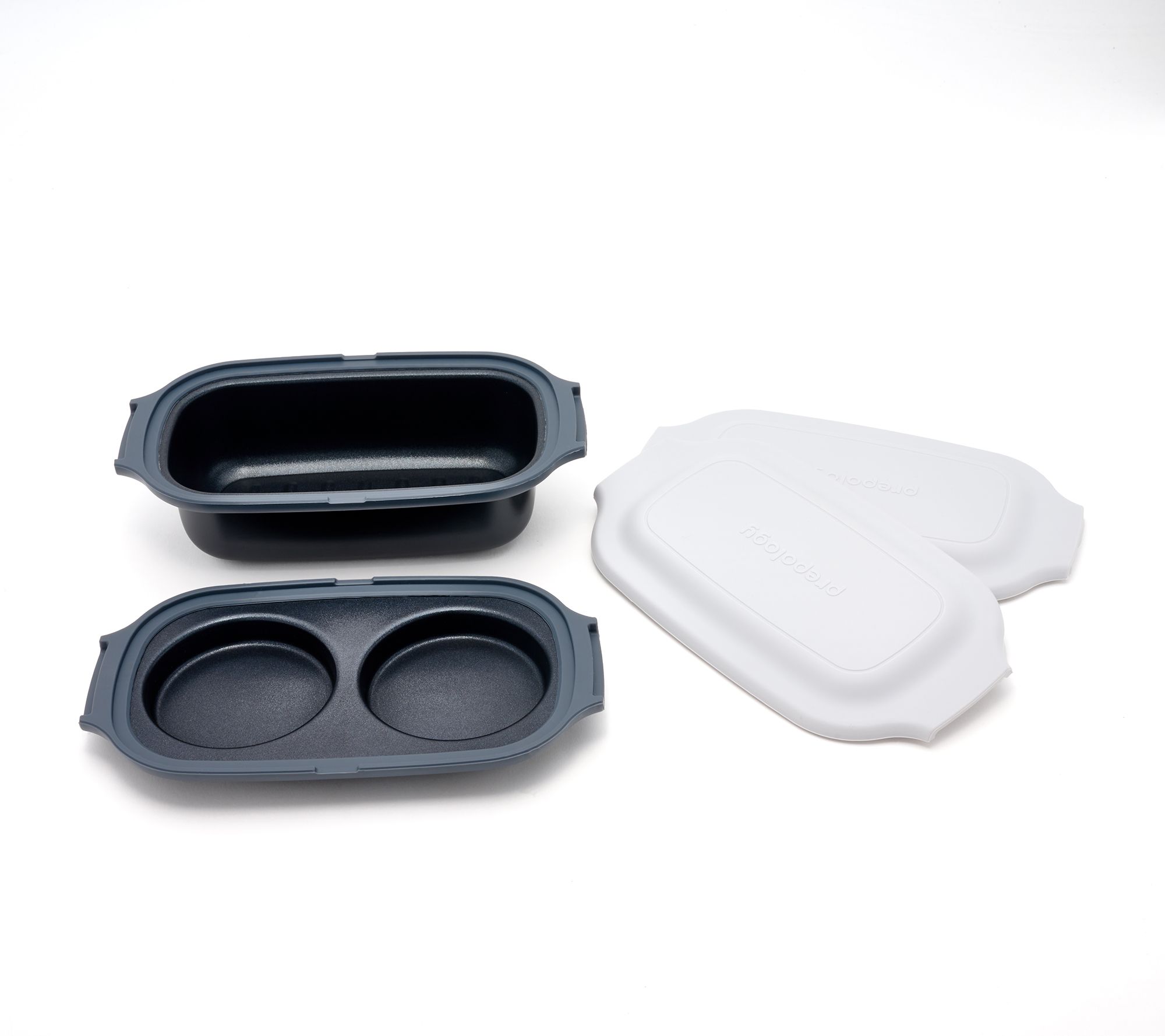 "As Is" Prepology 2pc Multi-Use Microwave Breakfast Set