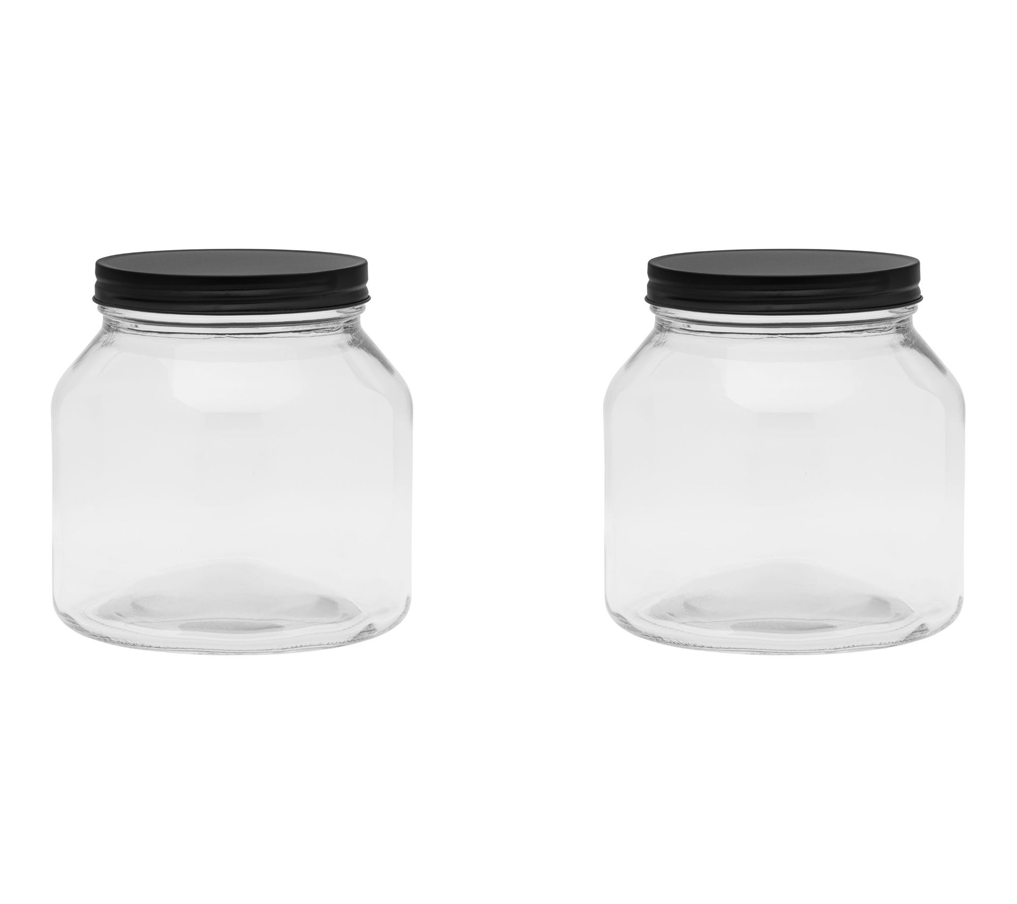 10 Strawberry Street Set of 2 Branson Glass Canisters