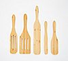 Mad Hungry 5-Piece Multi-Use Bamboo Spurtle Set