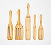 Mad Hungry 5-Piece Multi-Use Bamboo Spurtle Set, 1 of 2