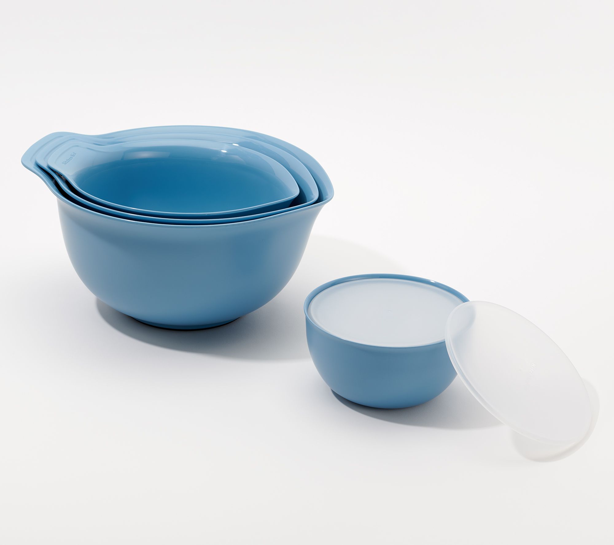 Prepology Silicone Mixing Bowls in 3 Various Sizes - QVC UK