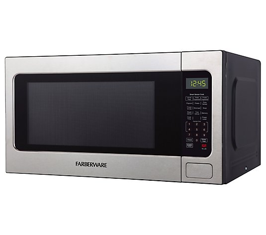 Farberware 2.2 Cu. Ft. Microwave Oven With Green LED & Sensor