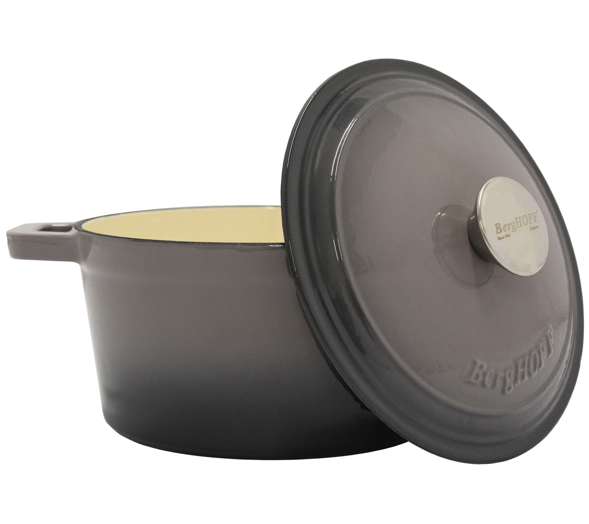BergHOFF Neo 3-Qt Cast Iron Round Covered Dutch Oven