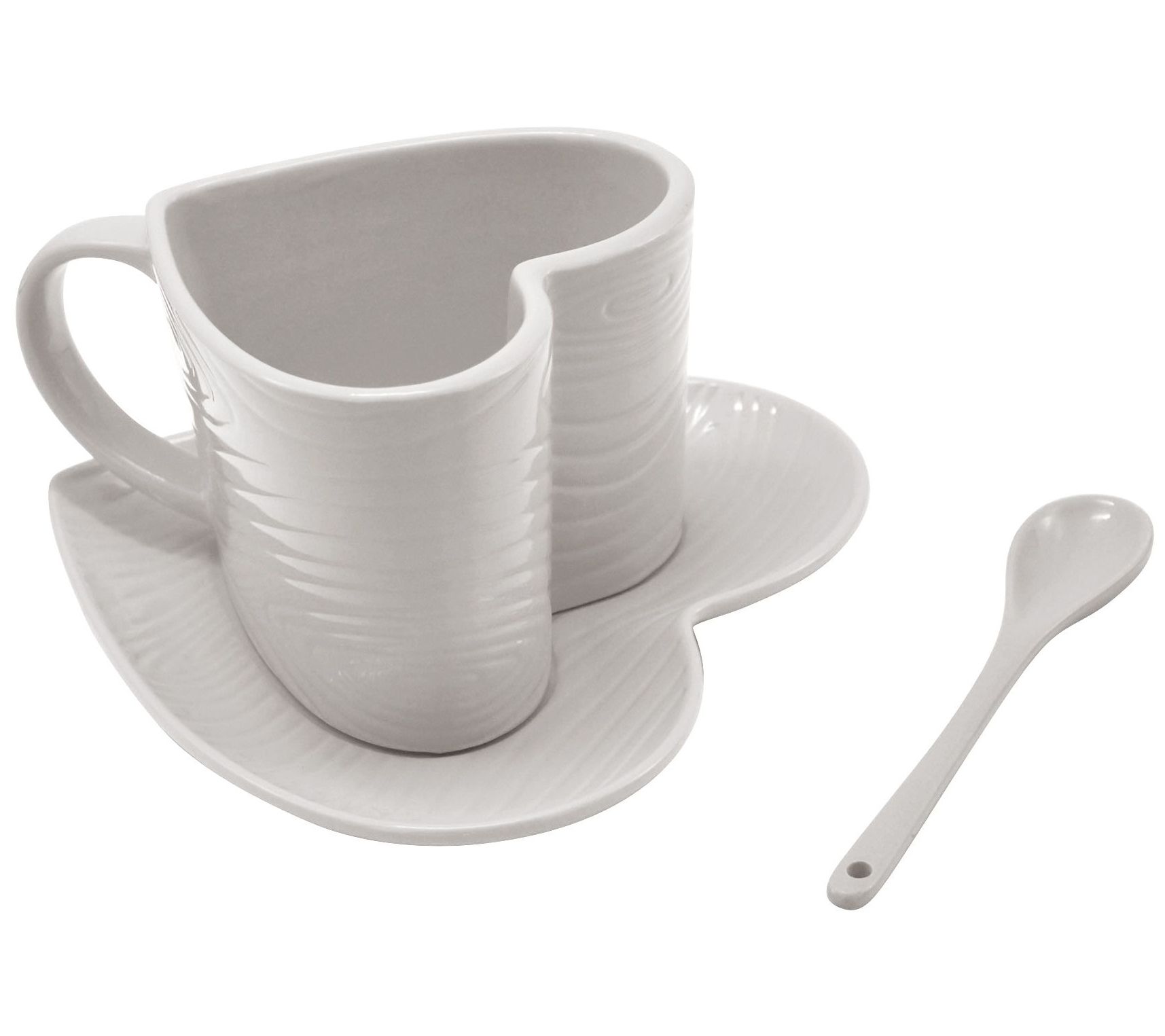 Temp-tations Woodland 18-oz Figural Mug with Plate and Spoon