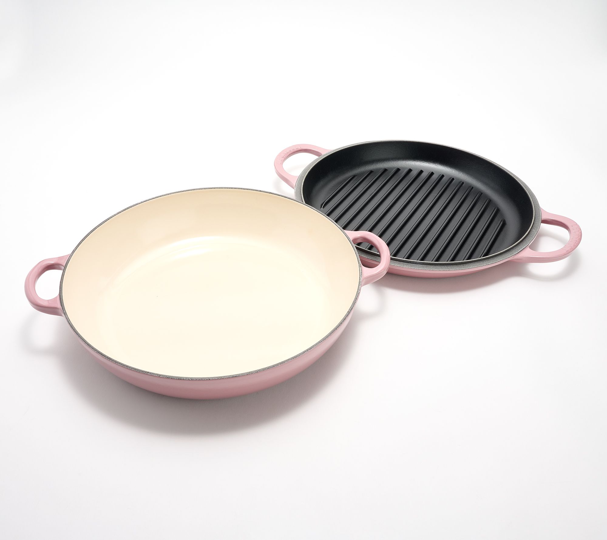 Le Creuset Multi-Function3.5-qt CastIronBraiser w/Grill Pan Lid