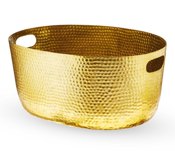 Twine Gold Hammered Tub