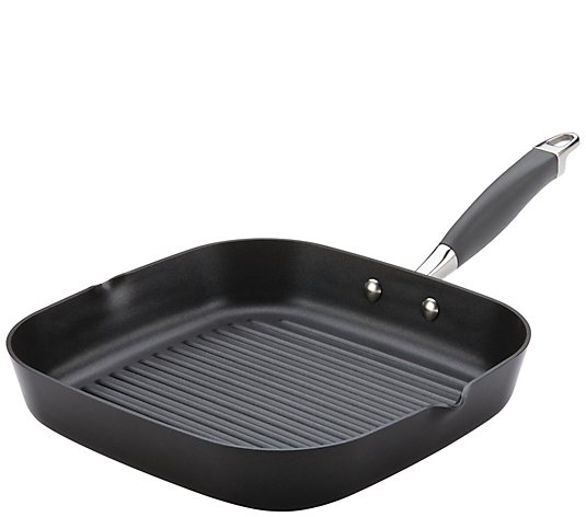 Anolon Advanced Hard-Anodized 11" Deep Square Grill Pan