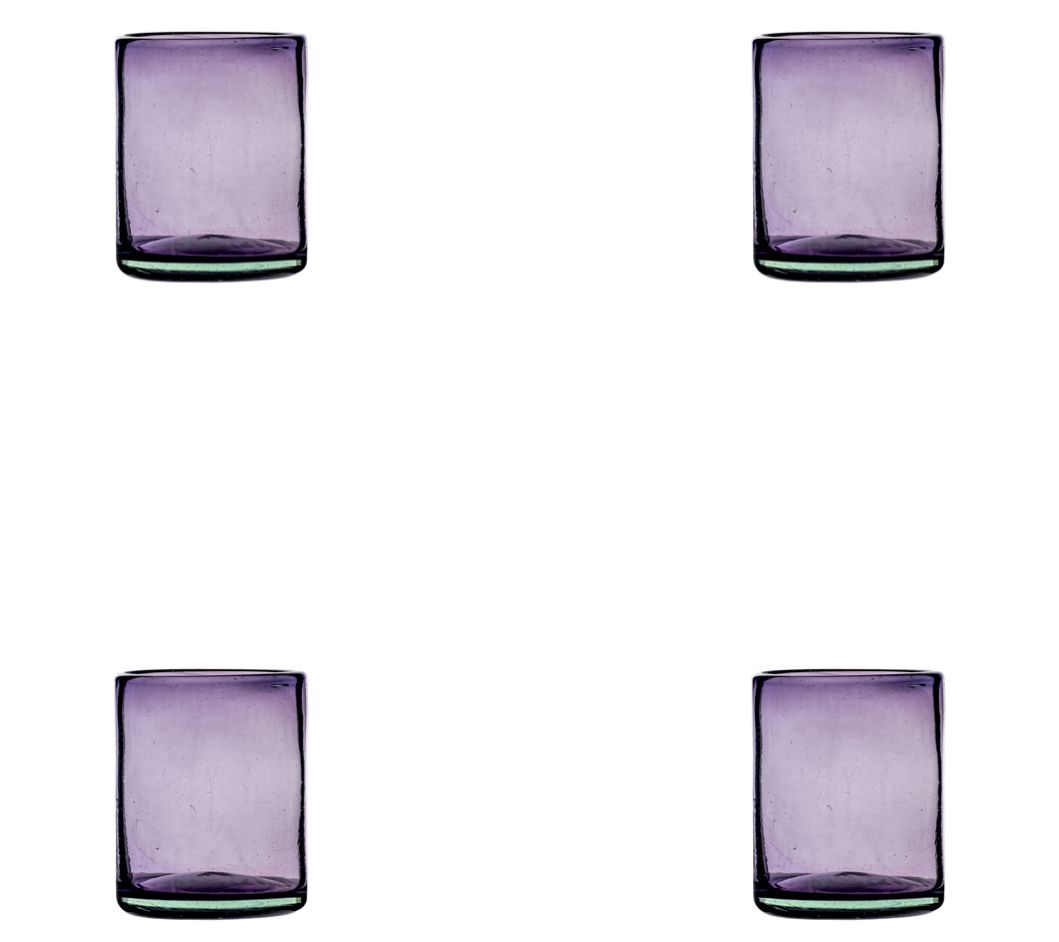 10 Strawberry Street Morado Mexican Glassware,DOF