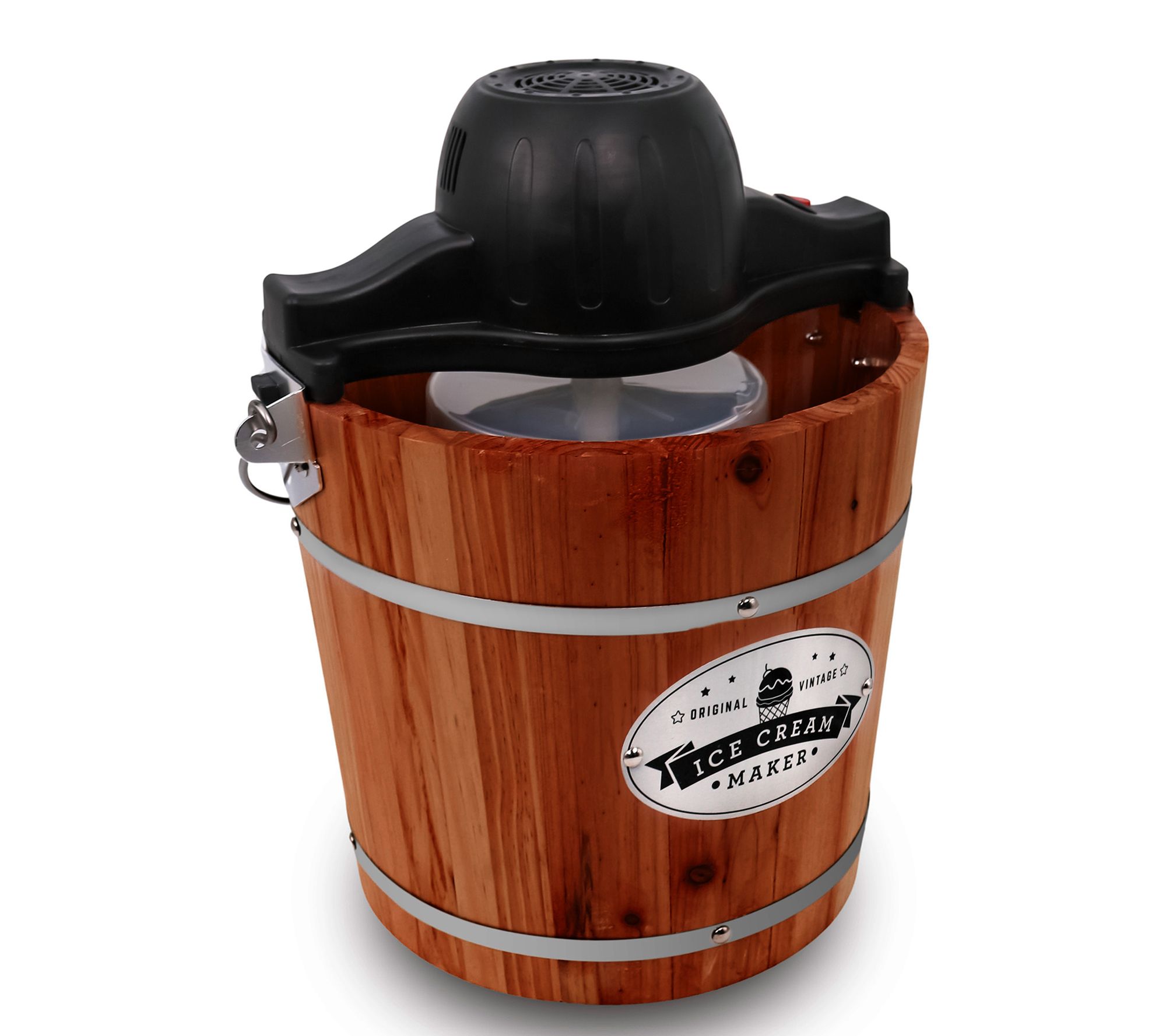 Americana 4qt Old Fashioned Electric Ice CreamMaker