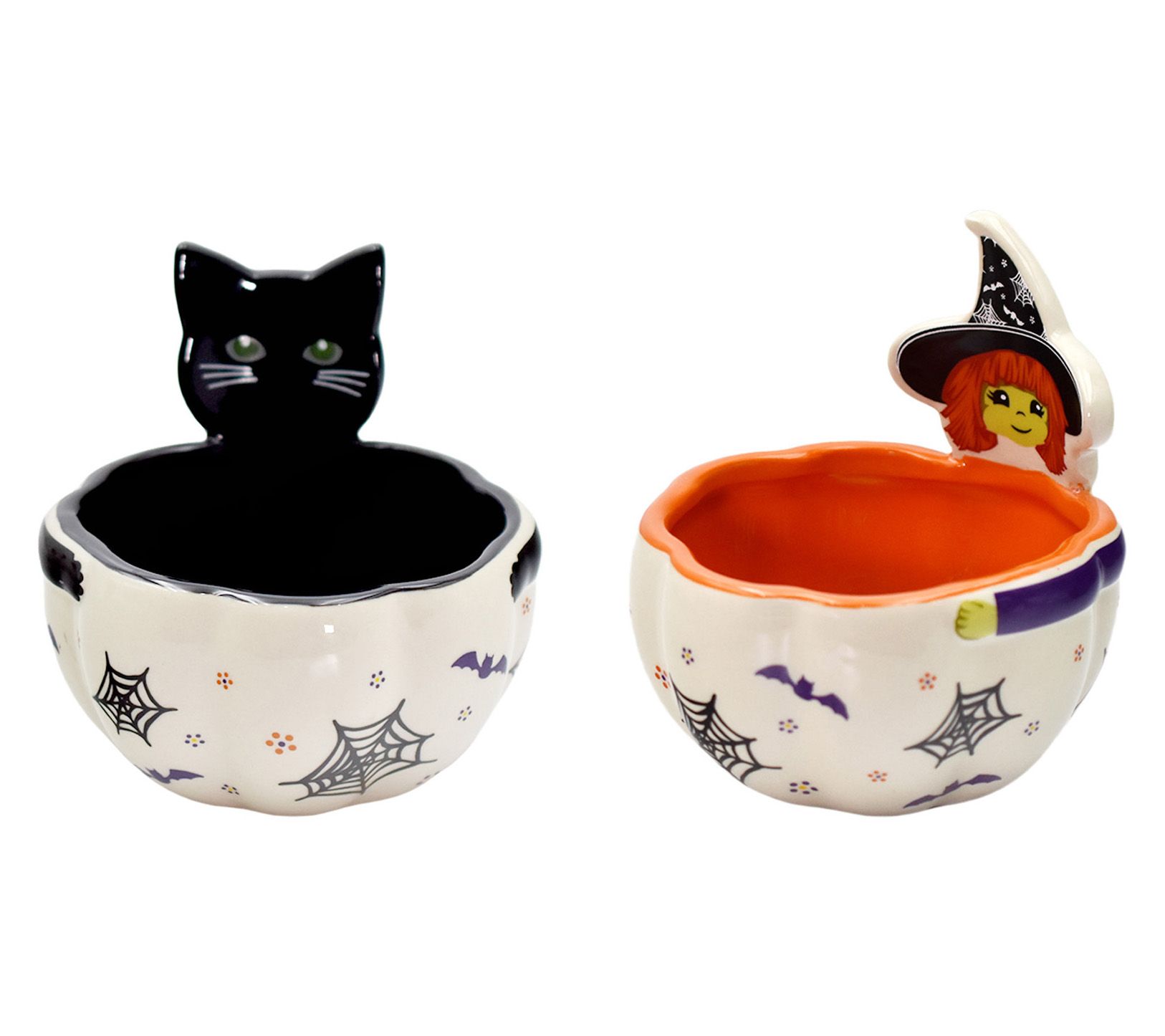 "As Is" Temp-tations Seasonal S/2 Character Ramekins