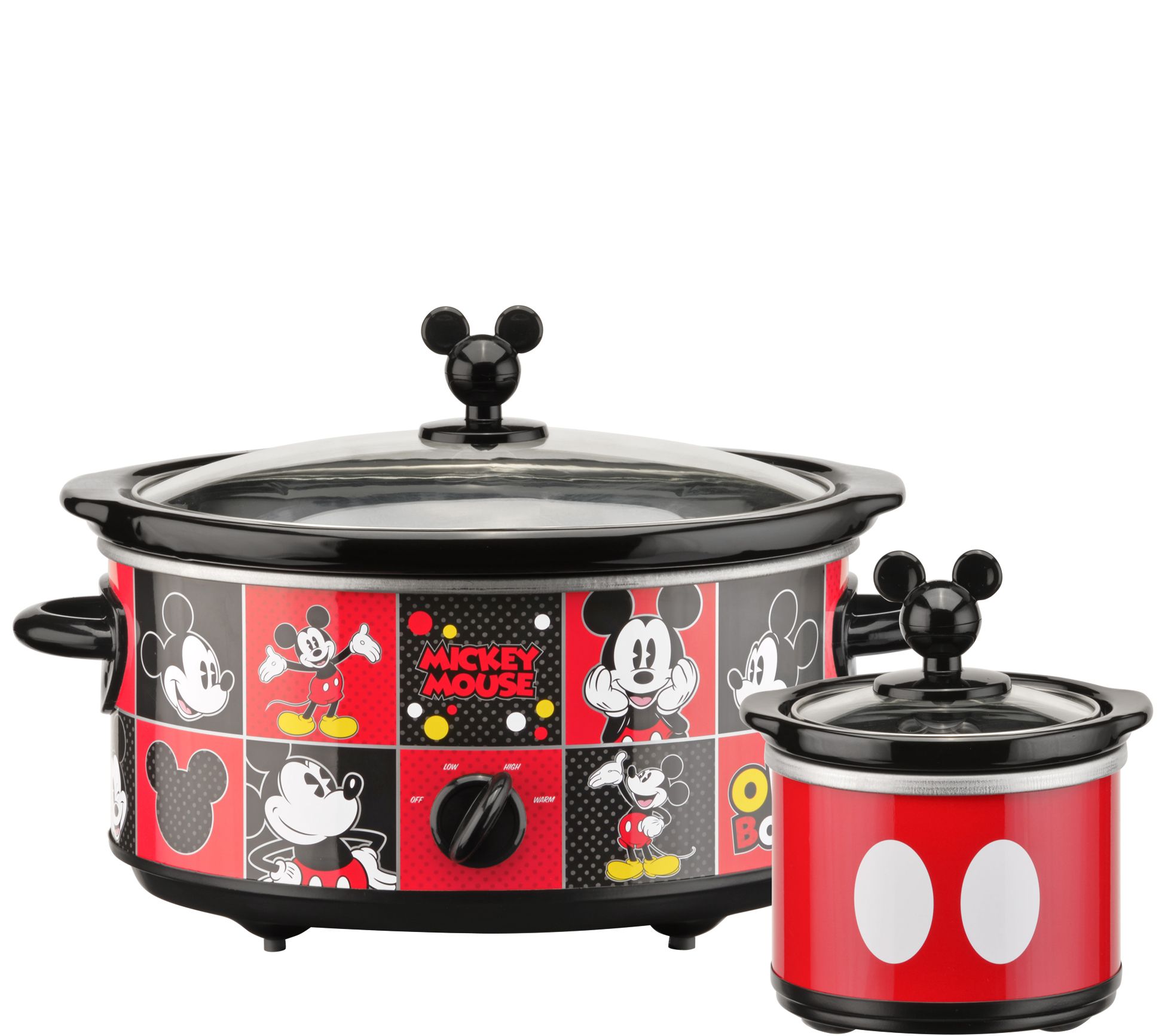 Disney Mickey Mouse 5-qt Slow Cooker with BonusLil Dipper