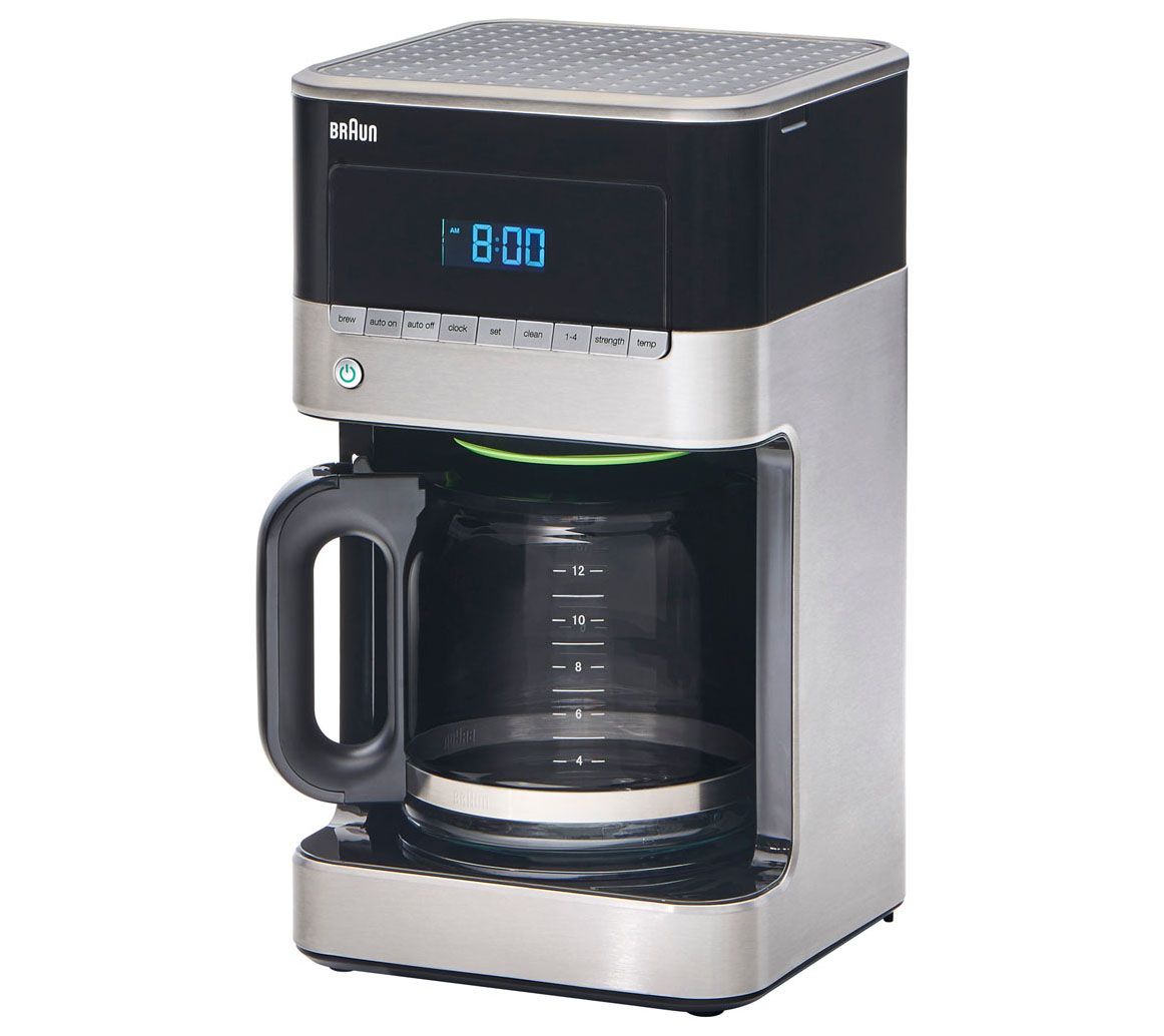Braun BrewSense 12-Cup Drip Coffee Maker with FlavorCarafe 