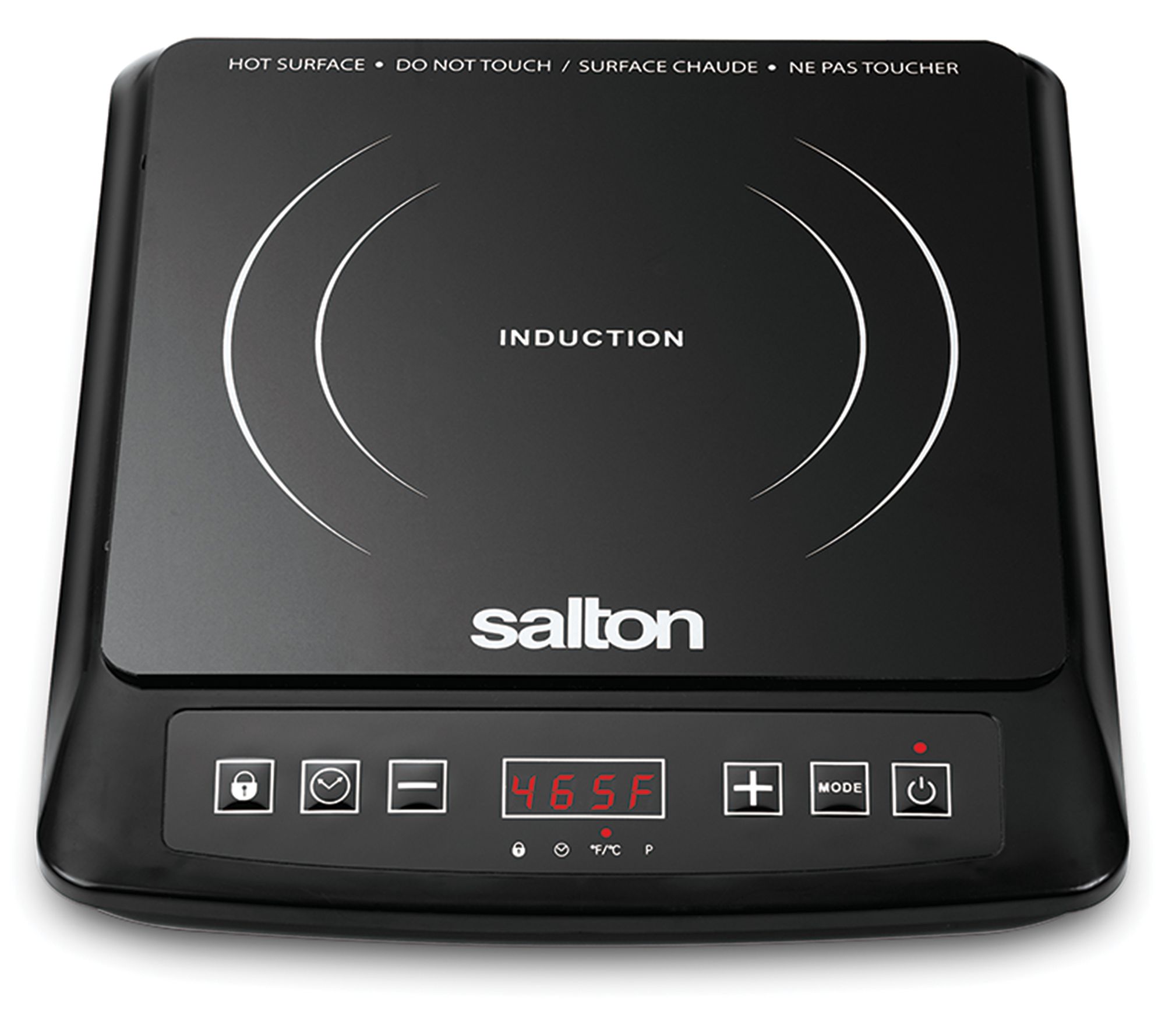 Salton Portable Induction Cooktop QVC Com   K402752.001