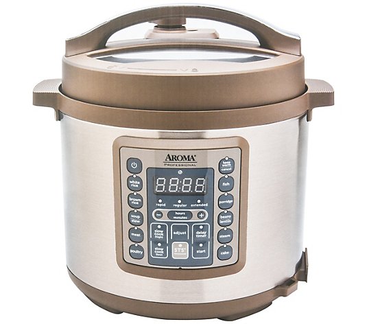 Aroma Professional 6-Qt Pressure Cooker & Multicooker 
