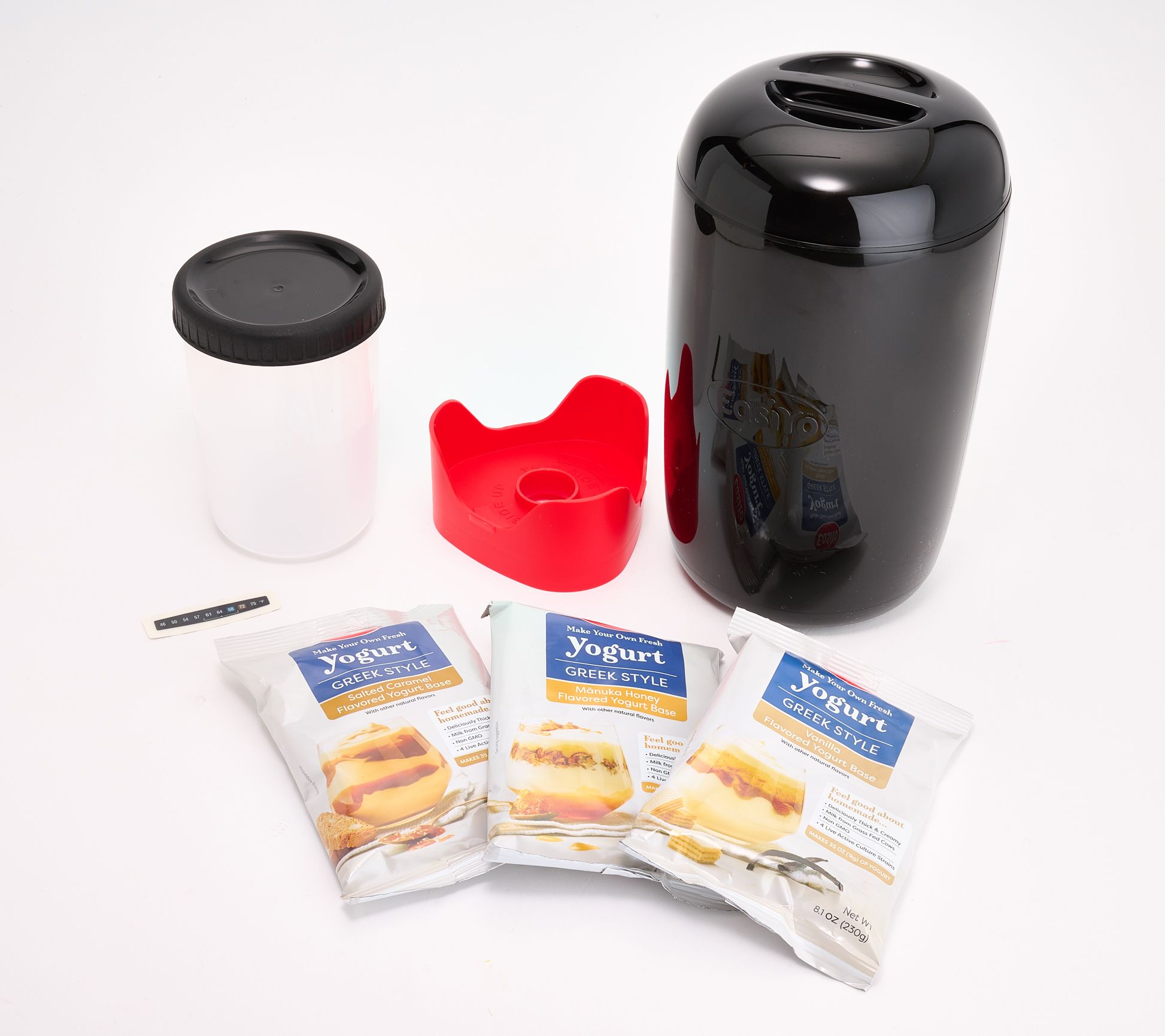 EasiYo Yogurt Maker Starter Kit w/ 3 Flavor Packets 