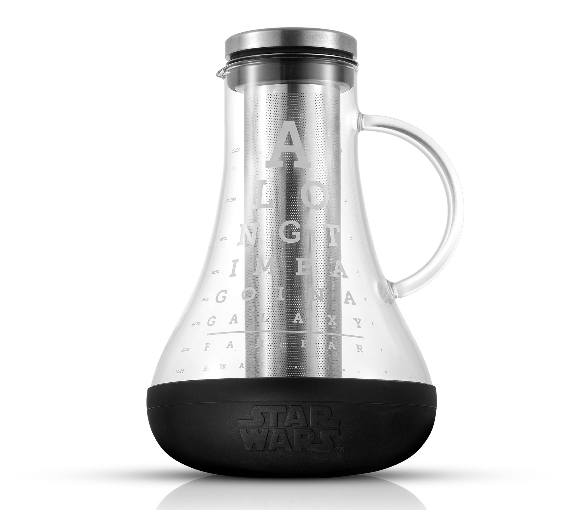 Airtight Cold Brew Iced Coffee Maker Pitcher 2L Brewing Glass Carafe with  Removable Stainless Steel Filter Iced Tea Infuser