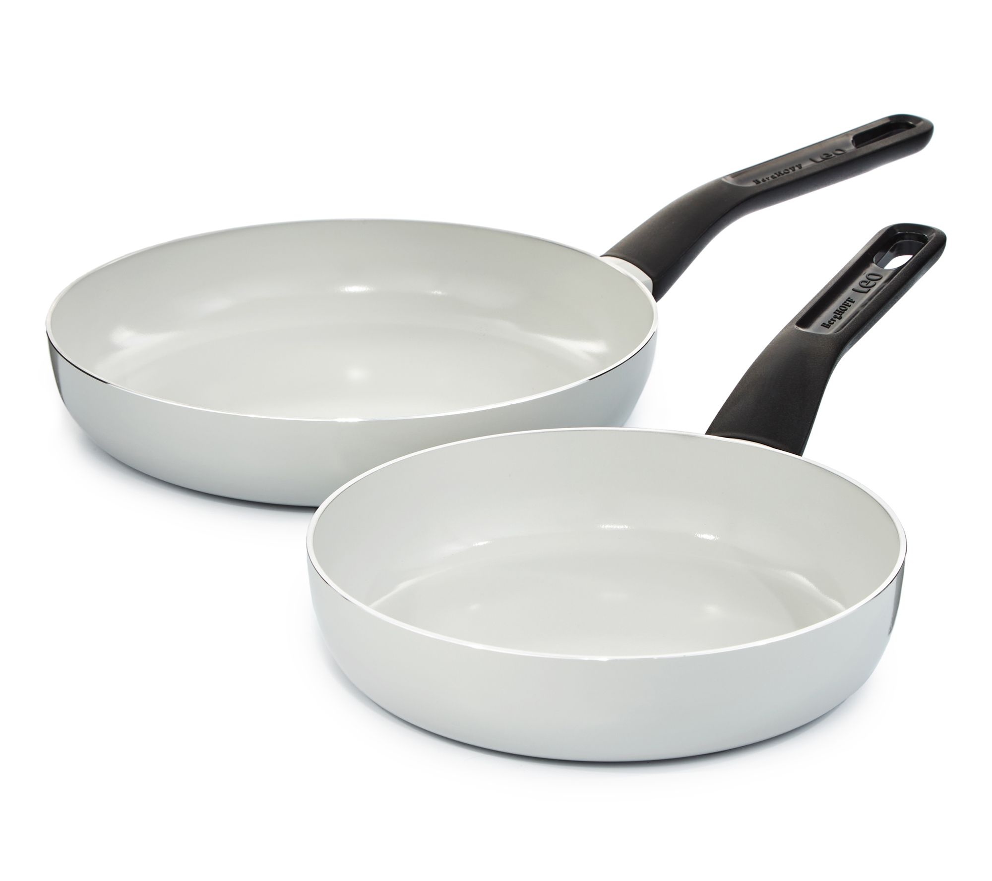 BergHOFF Leo Glints 2Pc Ceramic Nonstick Fry Pan Set, Spirit