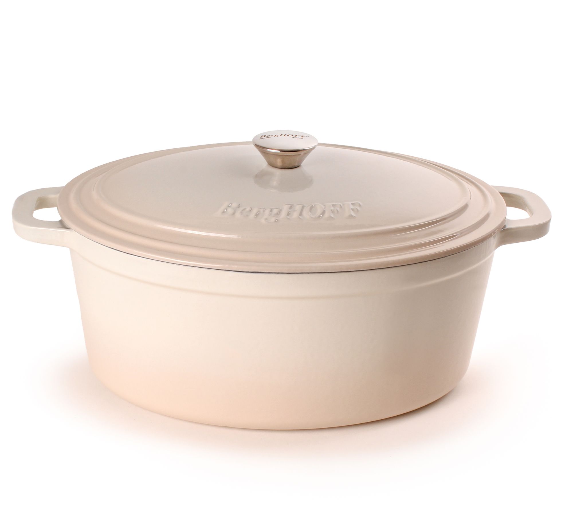 BergHOFF Neo Cast Iron Oval Dutch Oven 13" withLid